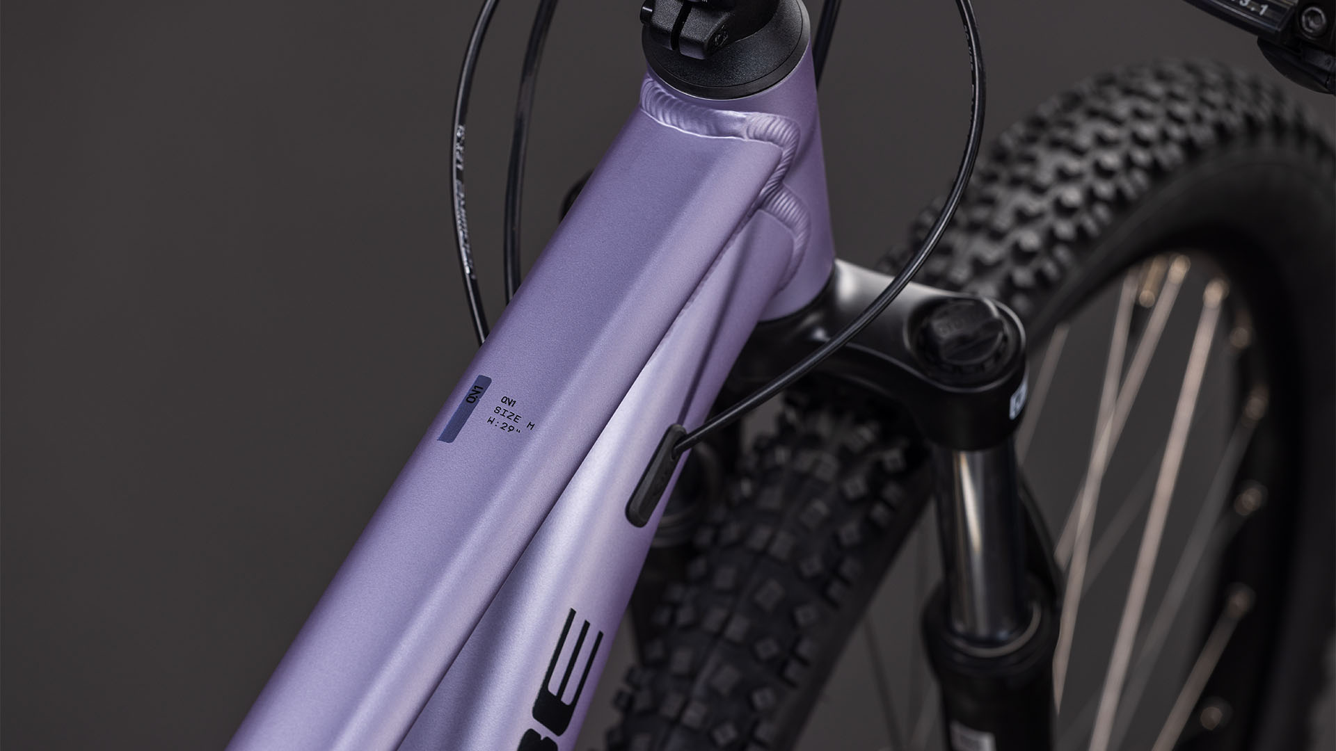 BICICLETA CUBE AIM ONE LIGHTPURPLE CHROME 2026 cadru XL (22") - roti 29 [1]