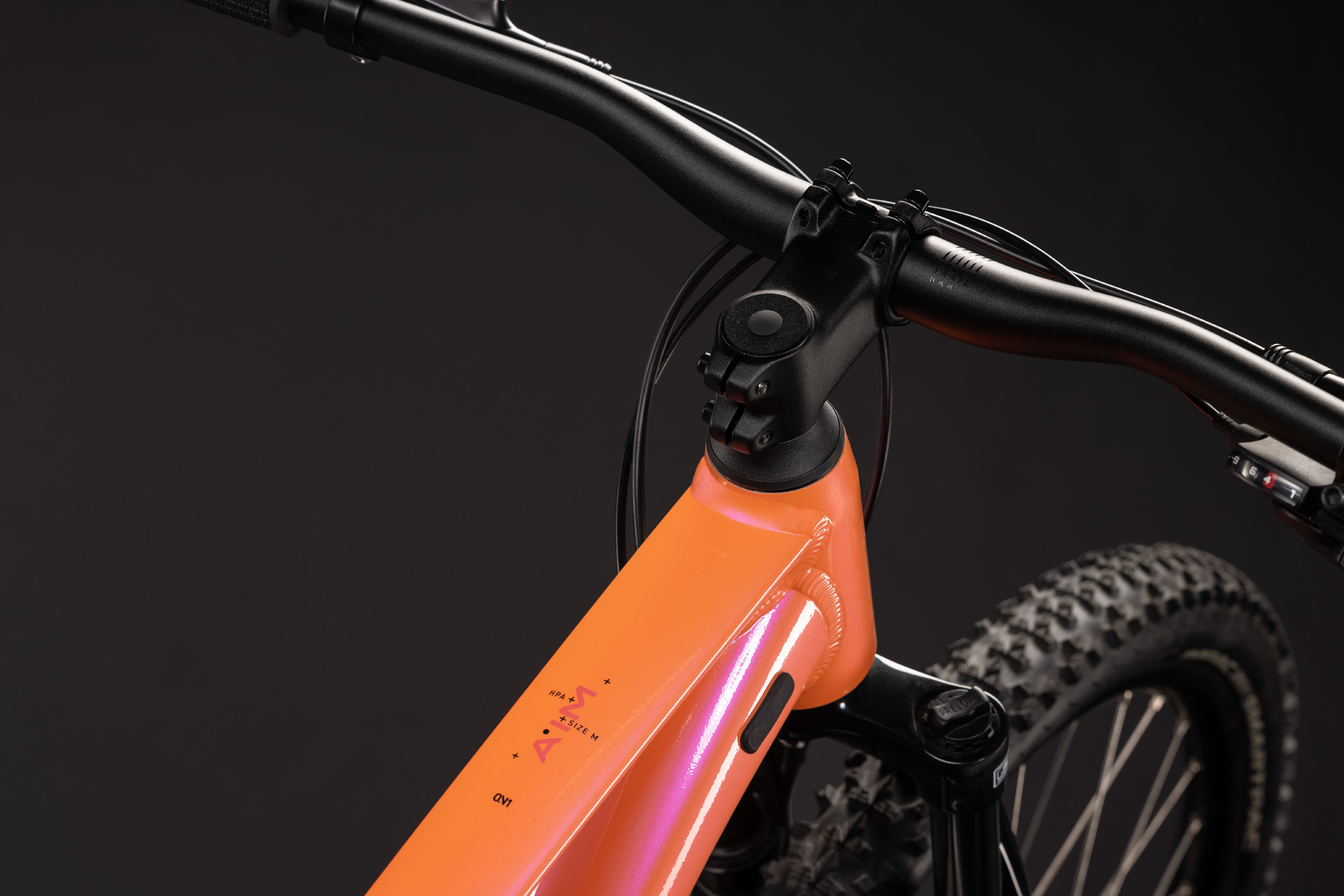 BICICLETA CUBE AIM ONE SALMON BLACK 2027 cadru L (19") - roti 29 [1]