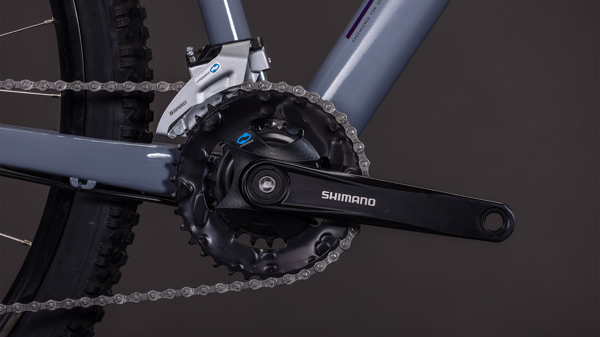 BICICLETA CUBE AIM ONE SMOKE BLACK 2026 cadru L (19") - roti 29 [4]