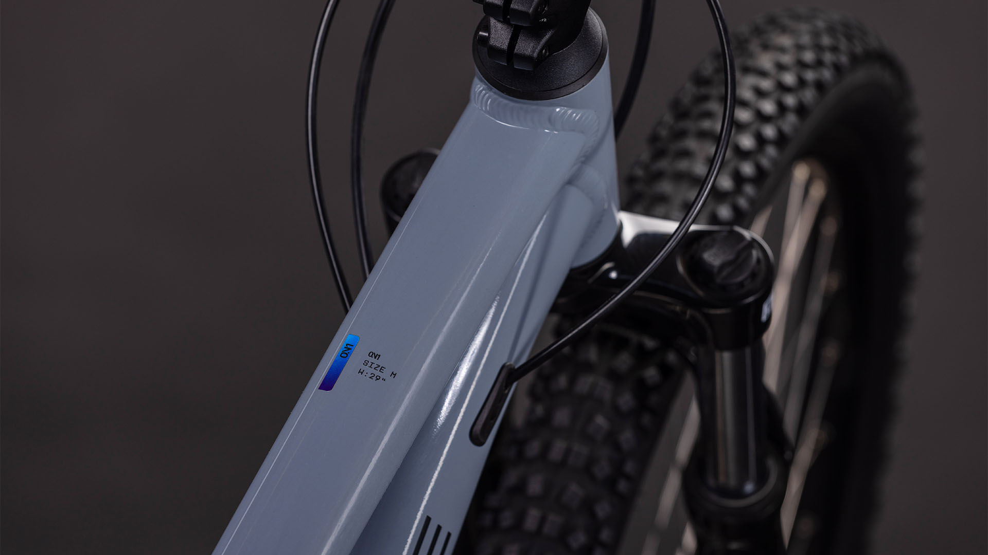 BICICLETA CUBE AIM ONE SMOKE BLACK 2026 cadru L (19") - roti 29 [1]