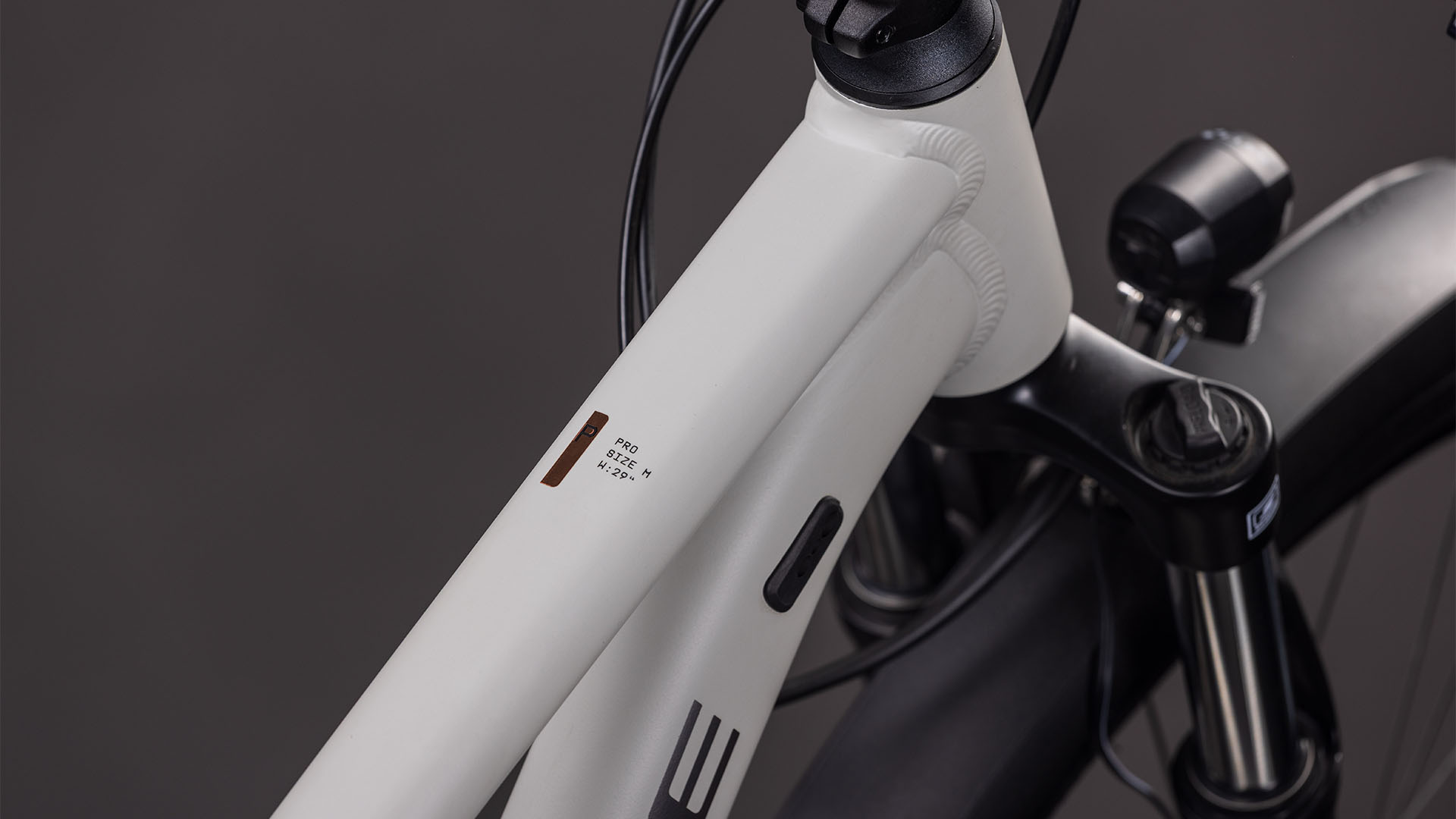 BICICLETA CUBE AIM PRO FE GREIGE TITAN 2026 cadru XS (14") - roti 27.5 [2]