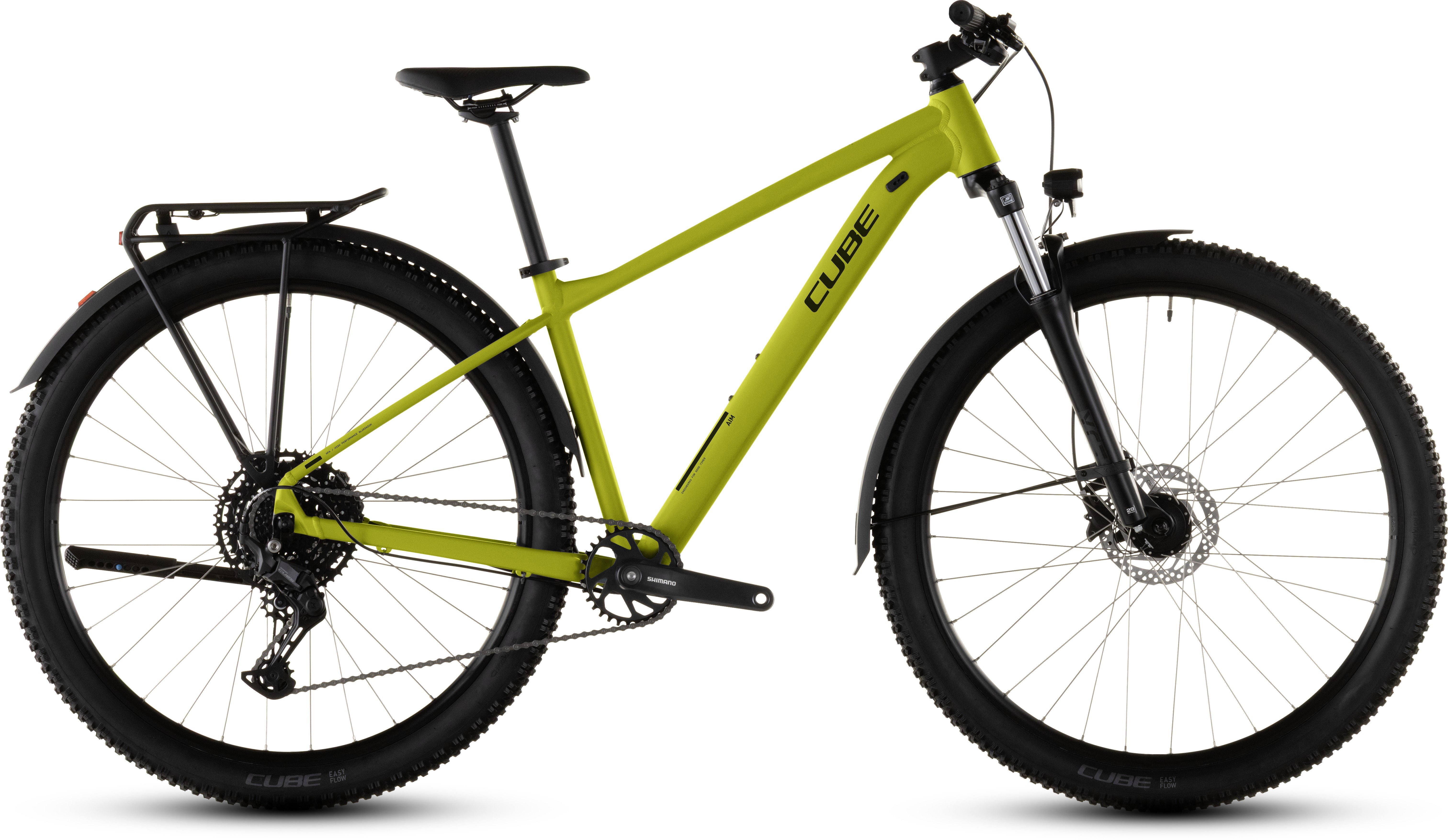 BICICLETA CUBE AIM PRO FE LIZARD BLACK 2026 cadru XXL (23") - roti 29 [0]