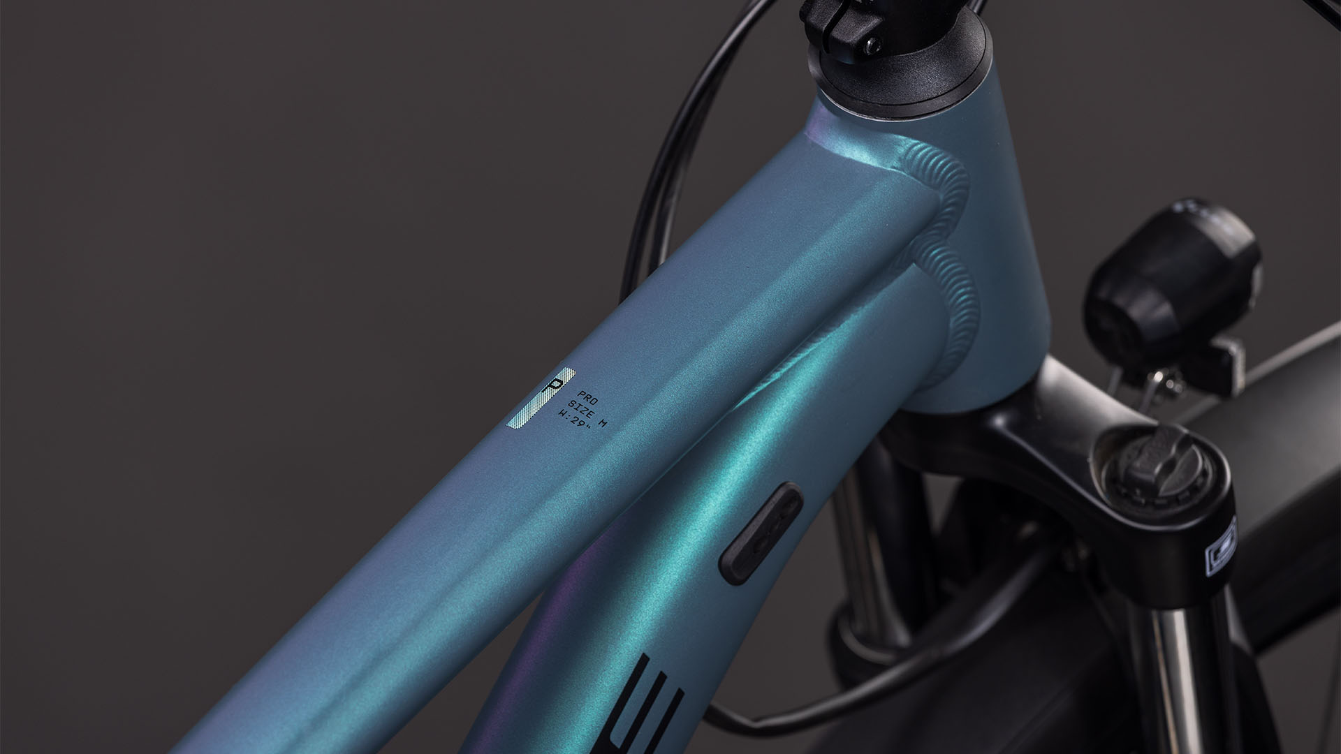 BICICLETA CUBE AIM PRO FE SMARAGDGREY PRISM 2026 cadru M (17") - roti 29 [1]