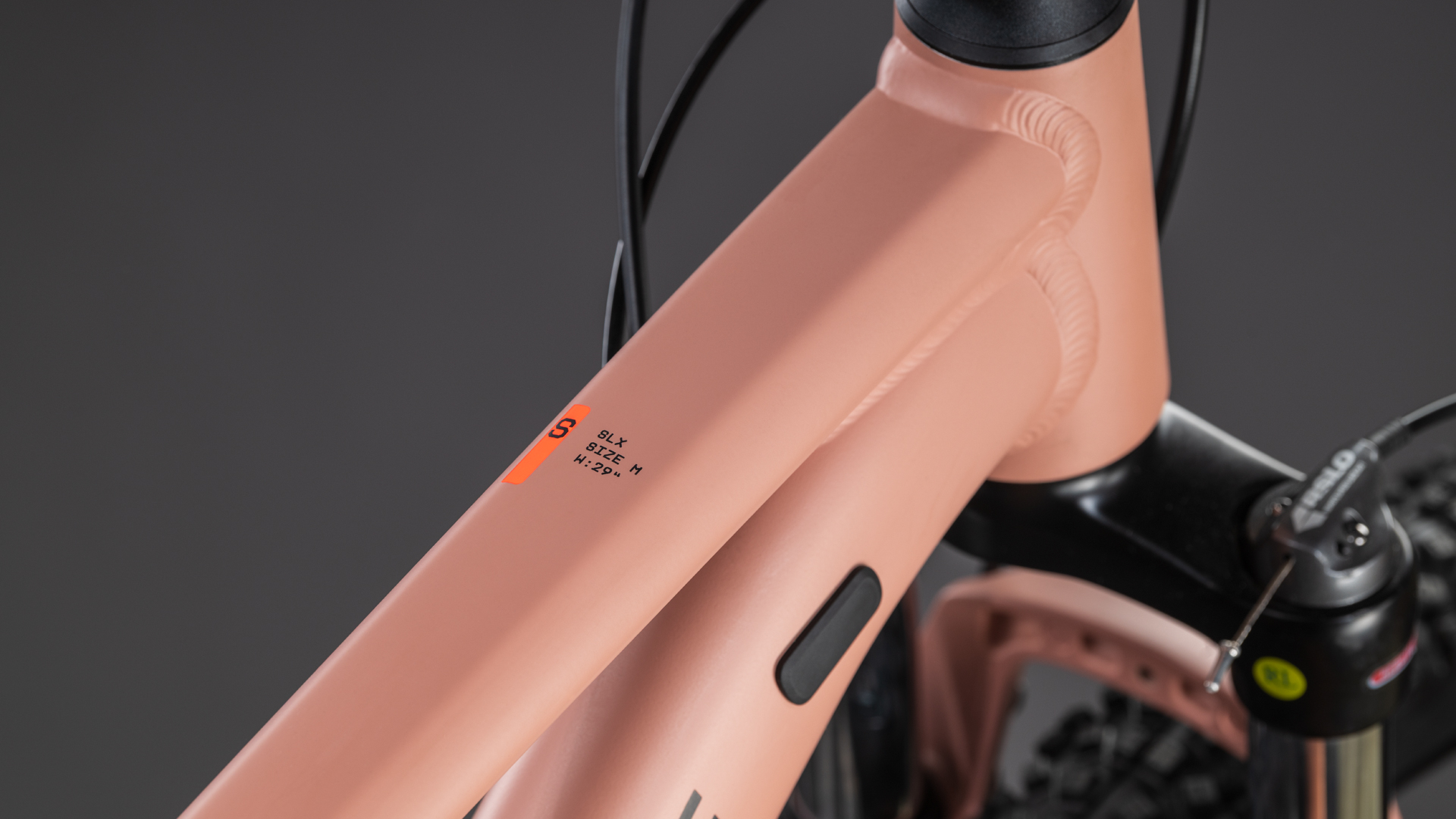 BICICLETA CUBE AIM SLX BLUSHROSE BLACK 2026 cadru M (17") - roti 29 [1]