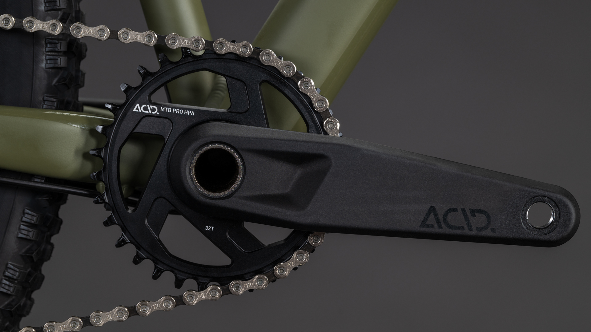 BICICLETA CUBE AIM SLX DUSTYOLIVE GOLD 2026 cadru L (19") - roti 29 [4]