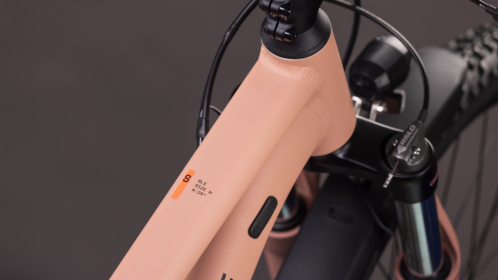 BICICLETA CUBE AIM SLX FE BLUSHROSE BLACK 2026 cadru XXL (23") - roti 29 [1]