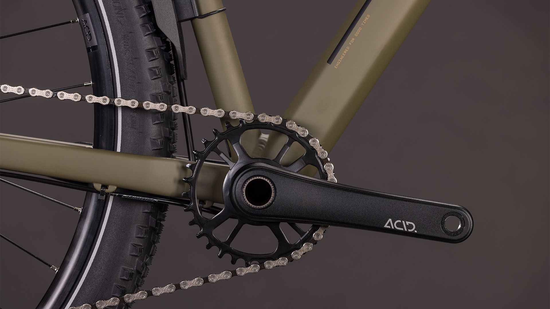 BICICLETA CUBE AIM SLX FE DUSTYOLIVE GOLD 2026 cadru XXL (23") - roti 29 [4]