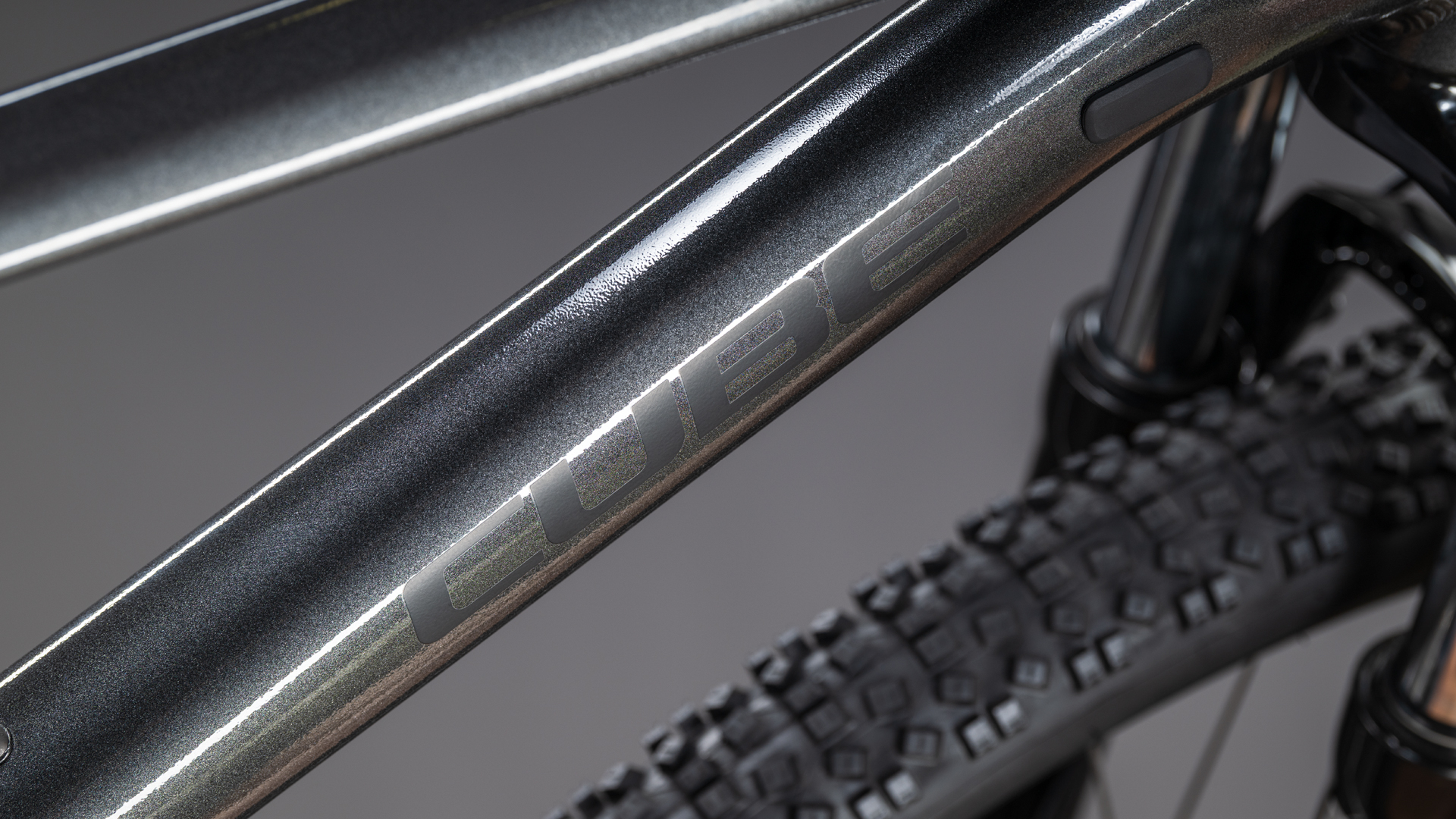 BICICLETA CUBE AIM SLX SLATEBLACK BLACK 2026 cadru M (17") - roti 29 [2]