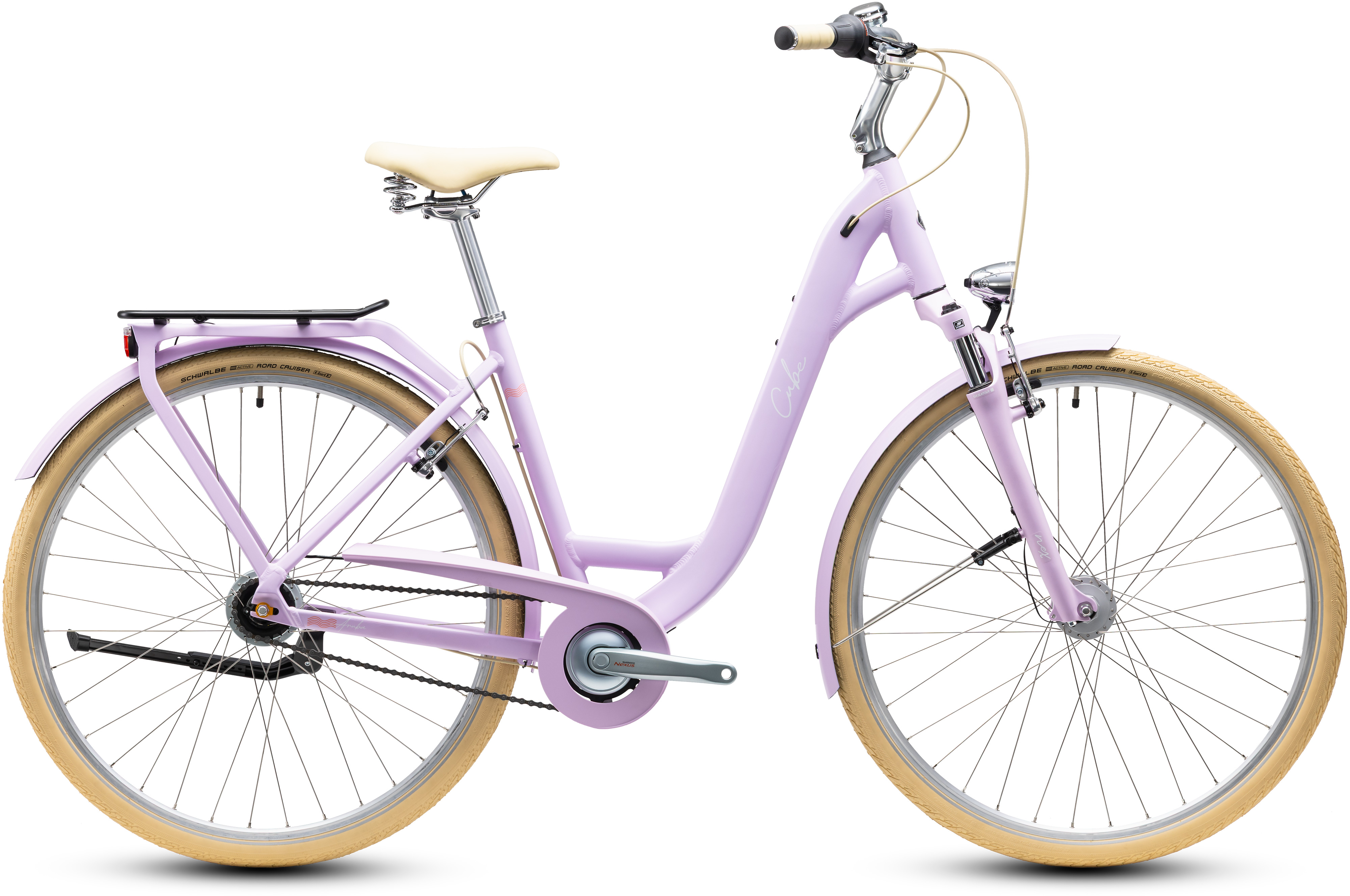 Ciclism - BICICLETA CUBE ARUBA EASY ENTRY COTTONCANDY CREME 2027 45 cm