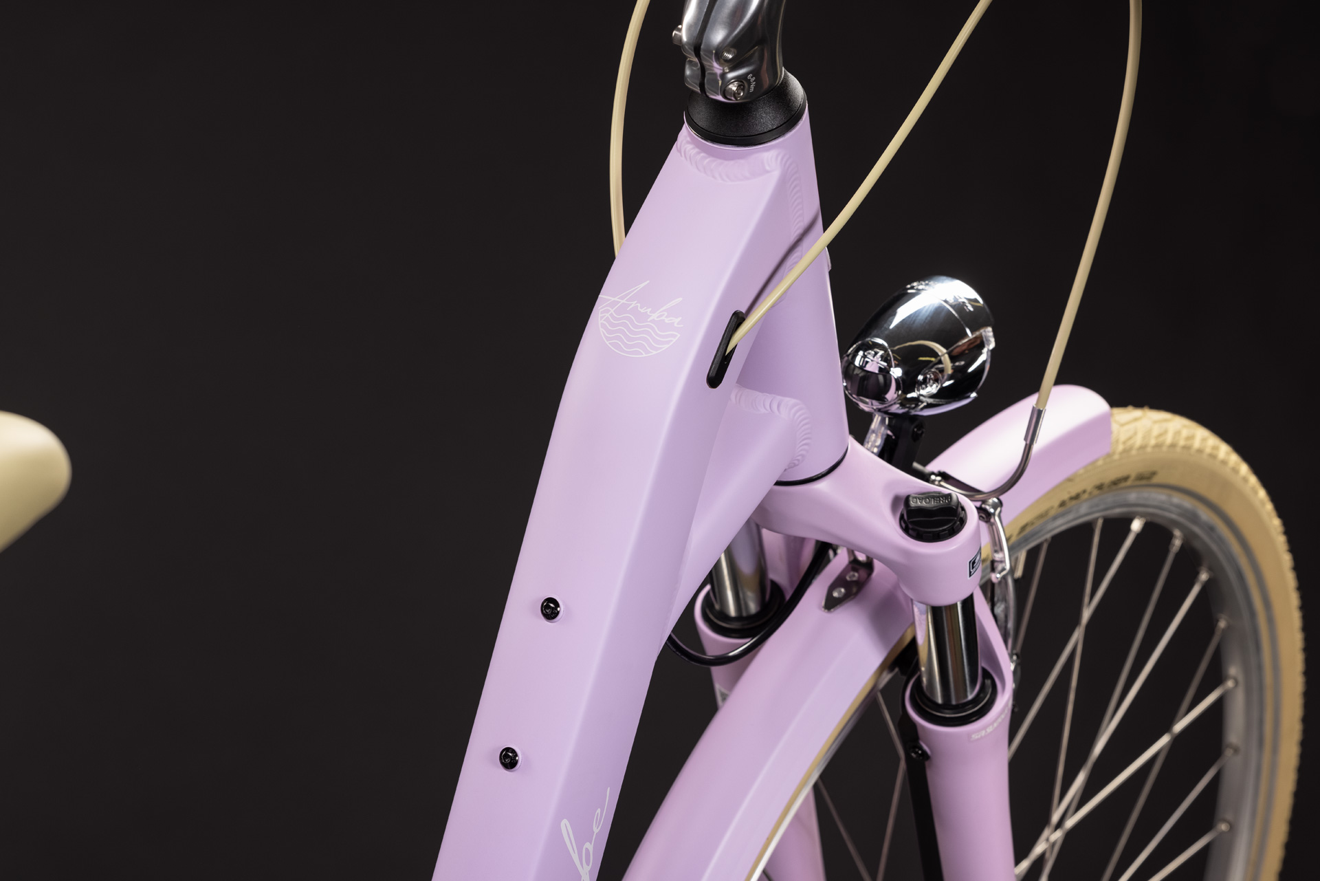 BICICLETA CUBE ARUBA EASY ENTRY COTTONCANDY CREME 2027 45 cm [1]