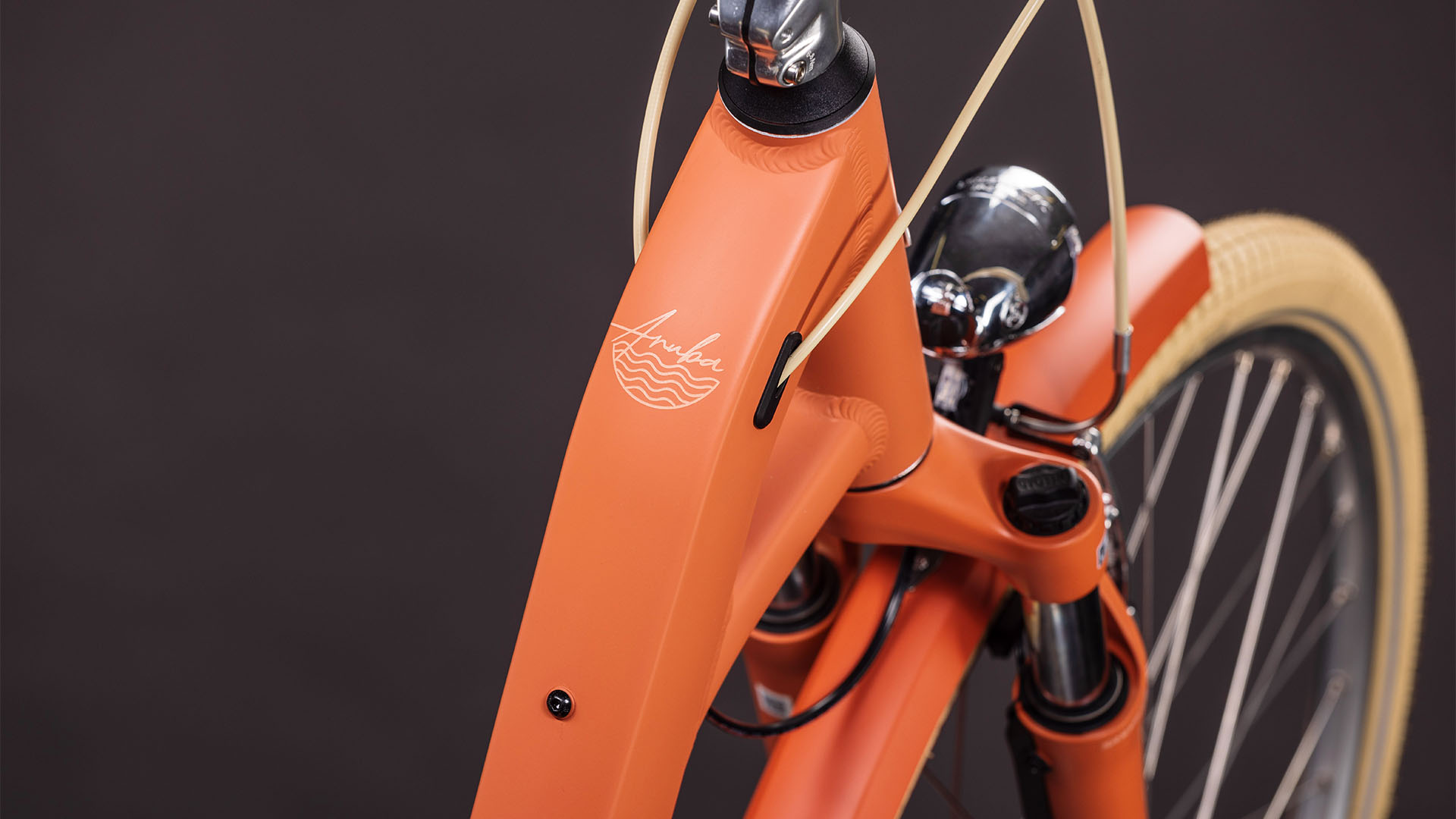 BICICLETA CUBE ARUBA EASY ENTRY PAPAYA CREME 2026 45 cm [1]