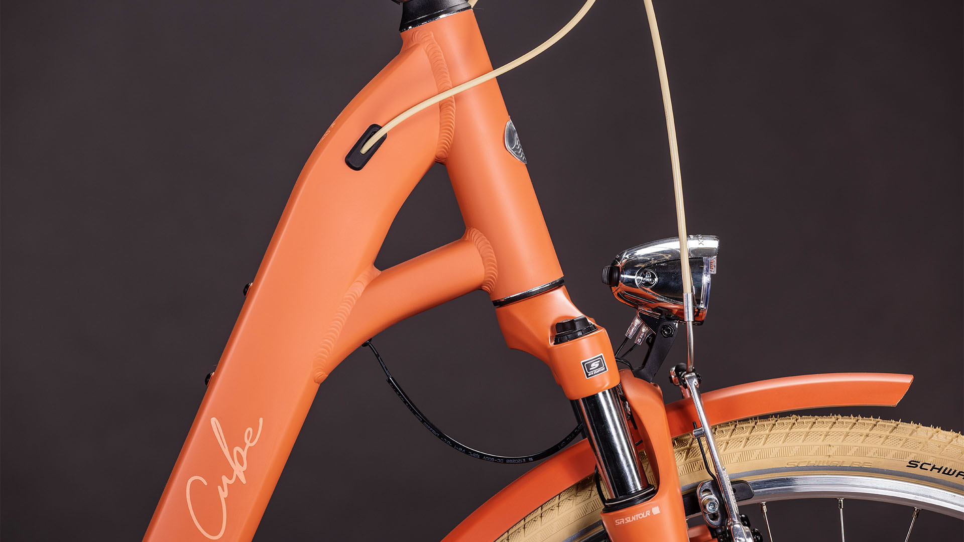 BICICLETA CUBE ARUBA EASY ENTRY PAPAYA CREME 2026 49 cm [2]