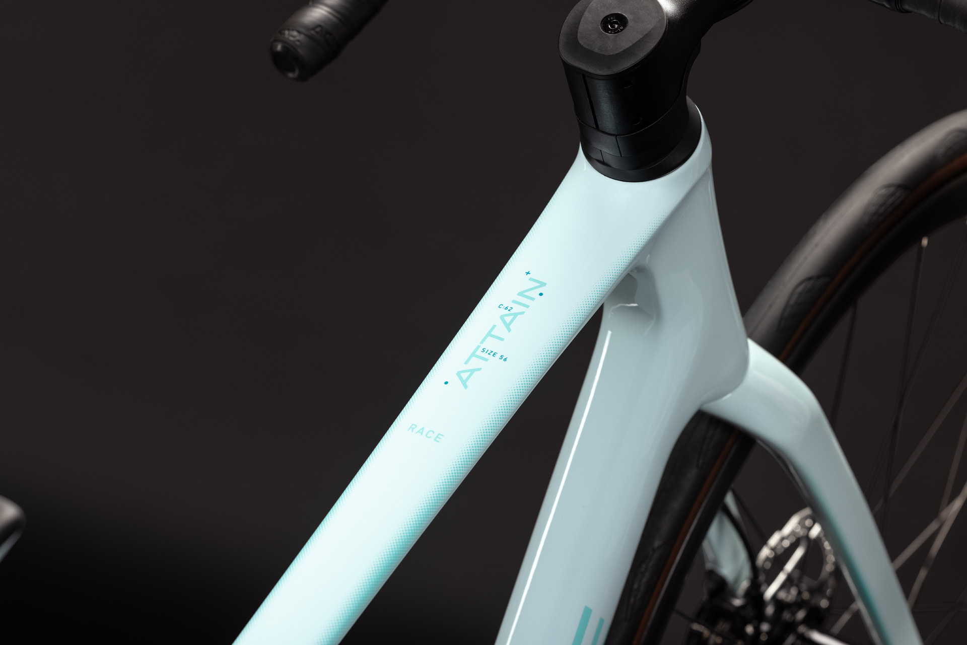 BICICLETA CUBE ATTAIN C:62 RACE FROSTYMINT MINT 2027 47 cm [1]