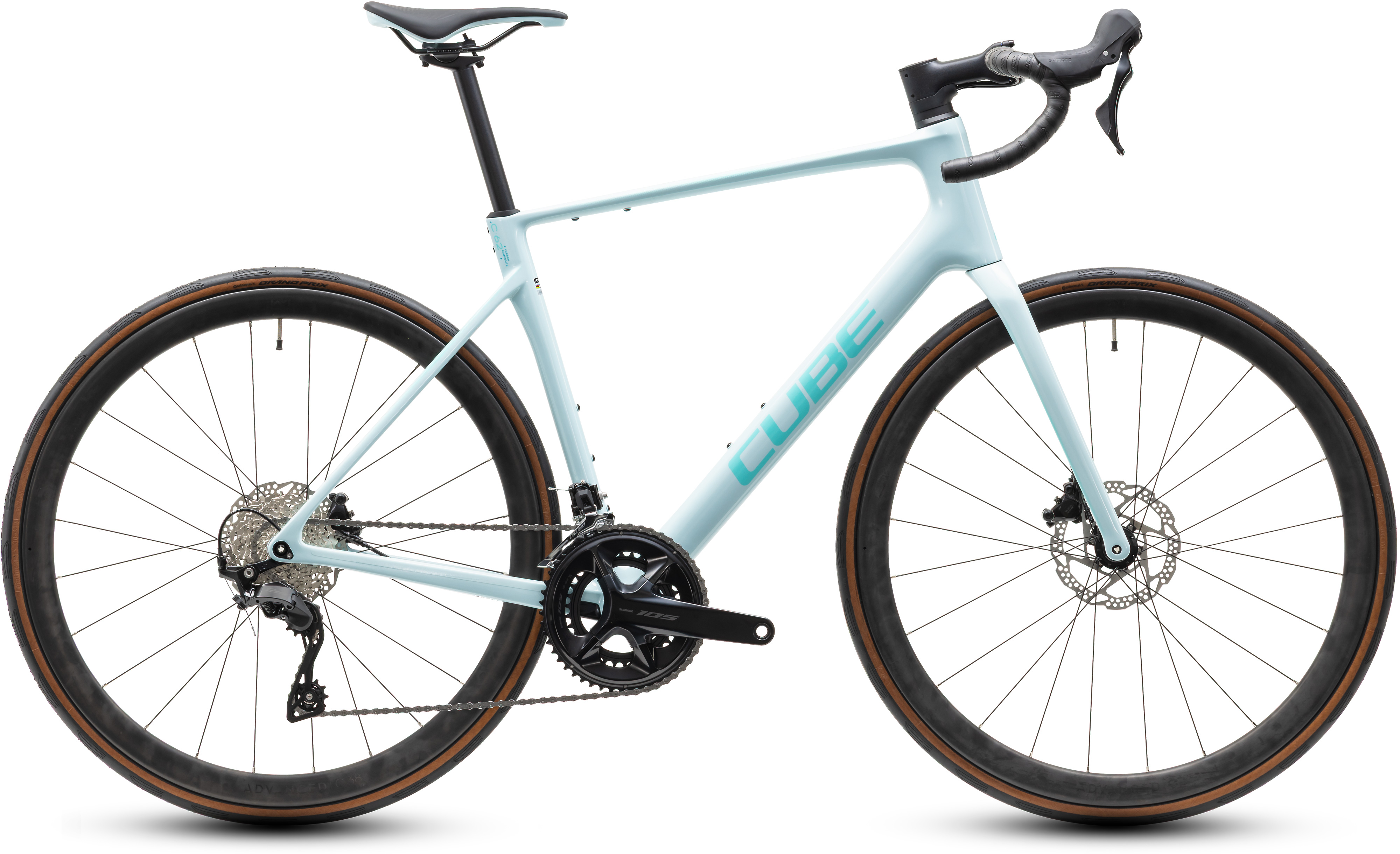 Ciclism - BICICLETA CUBE ATTAIN C:62 RACE FROSTYMINT MINT 2027 53 cm