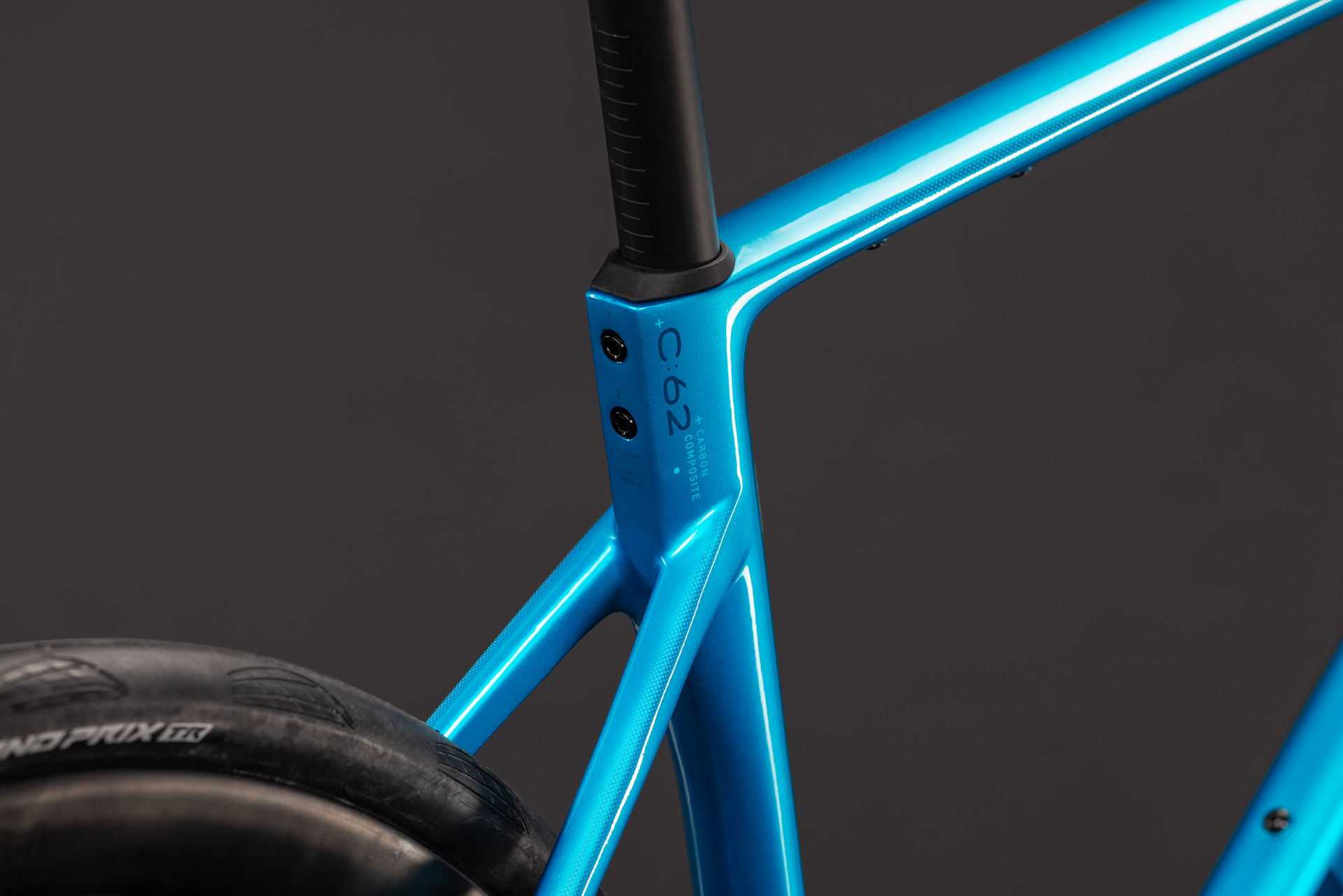 BICICLETA CUBE ATTAIN C:62 SLX BALI BLUE 2027 53 cm [3]
