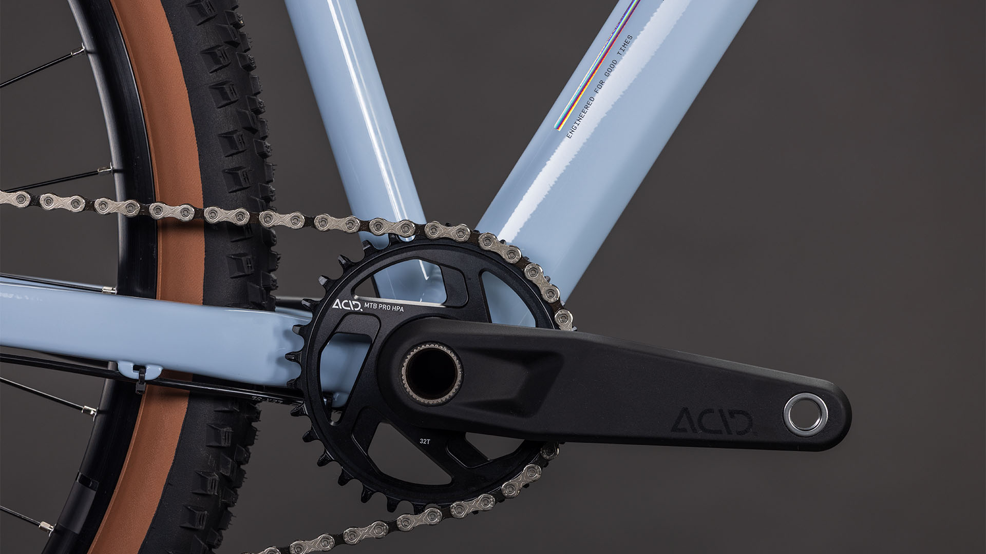 BICICLETA CUBE ATTENTION PRO ICEBLUE PRISM 2026 cadru S (15") - roti 27.5 [4]