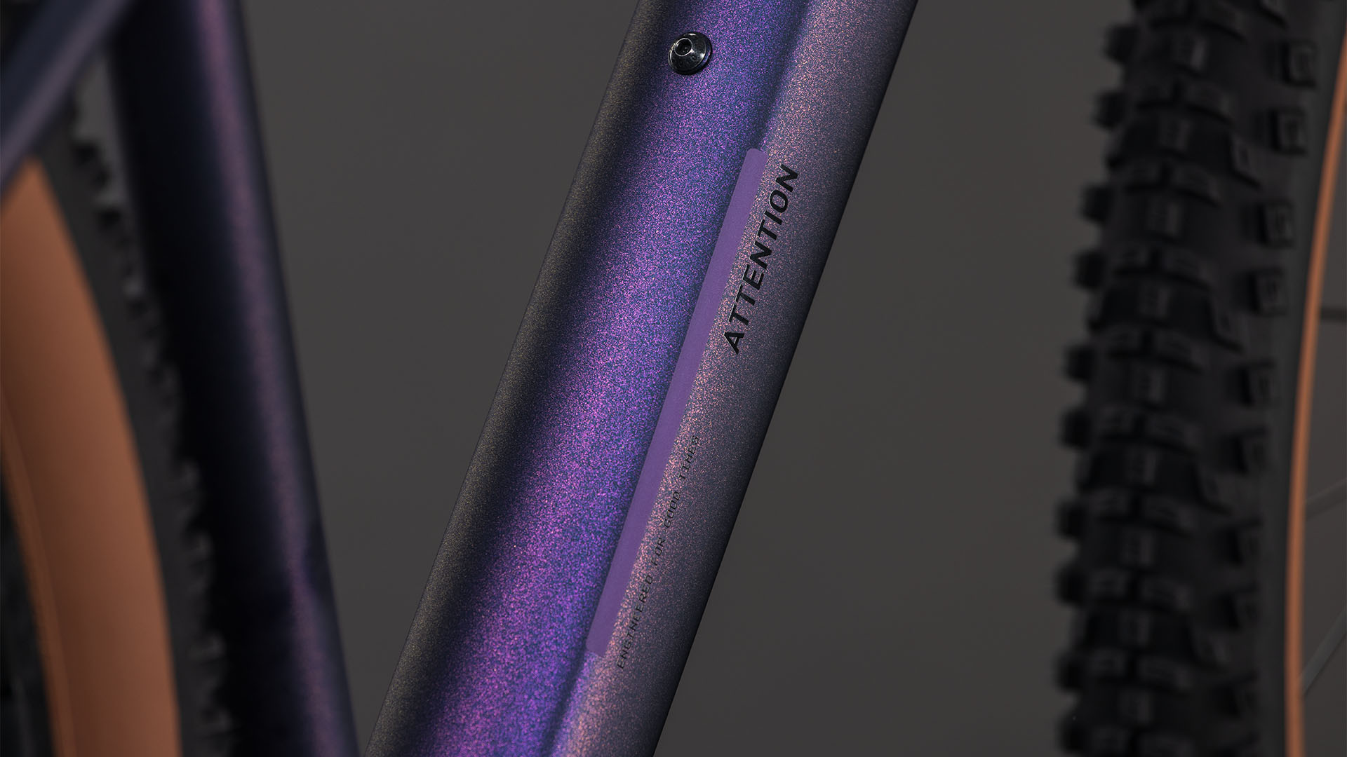 BICICLETA CUBE ATTENTION SLX PURPLEGALAXY BLACK 2026 cadru L (19") - roti 29 [3]