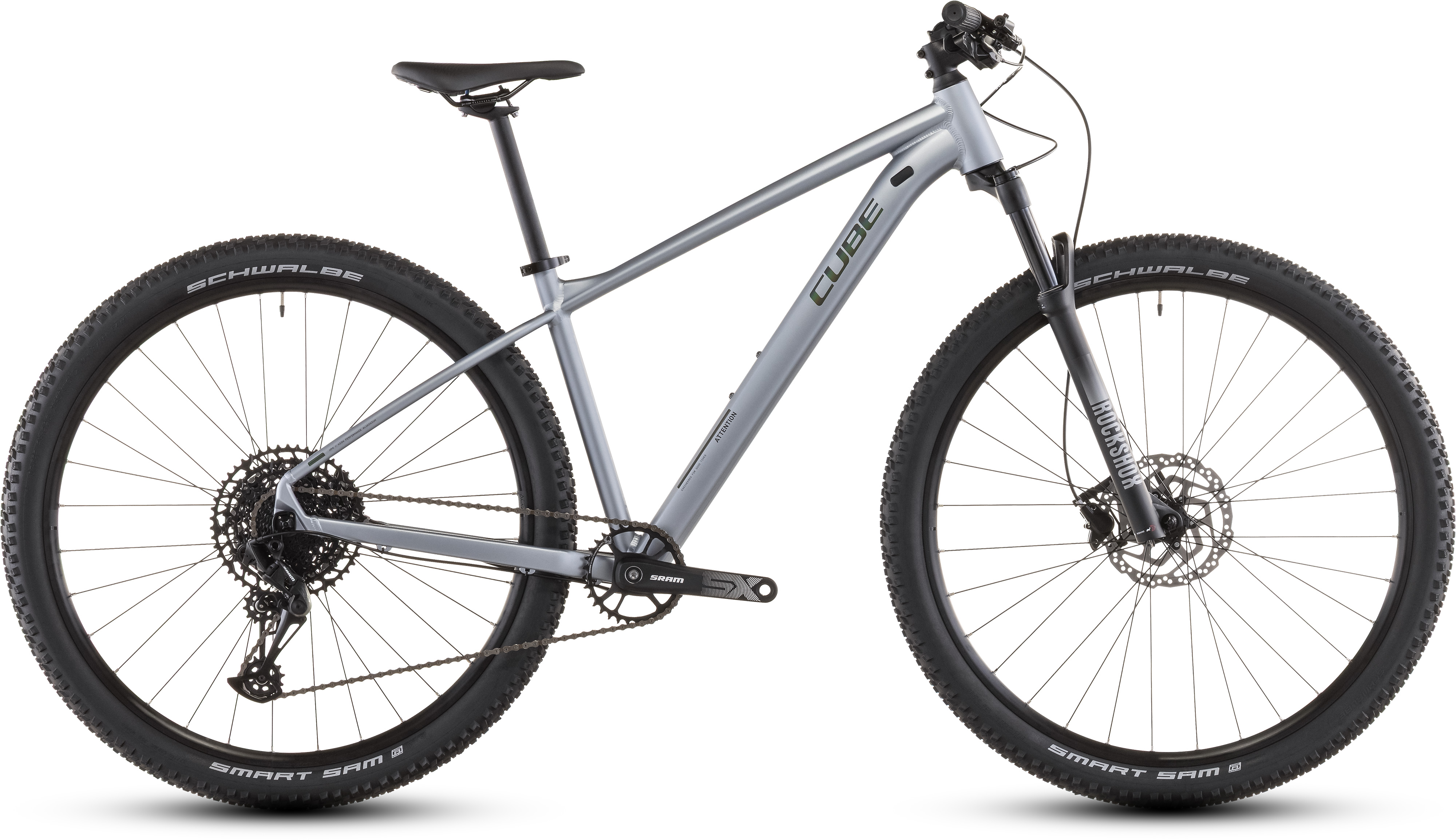 Ciclism - BICICLETA CUBE ATTENTION SLX SLATEGREY BLACK 2026 cadru XXL (23") - roti 29