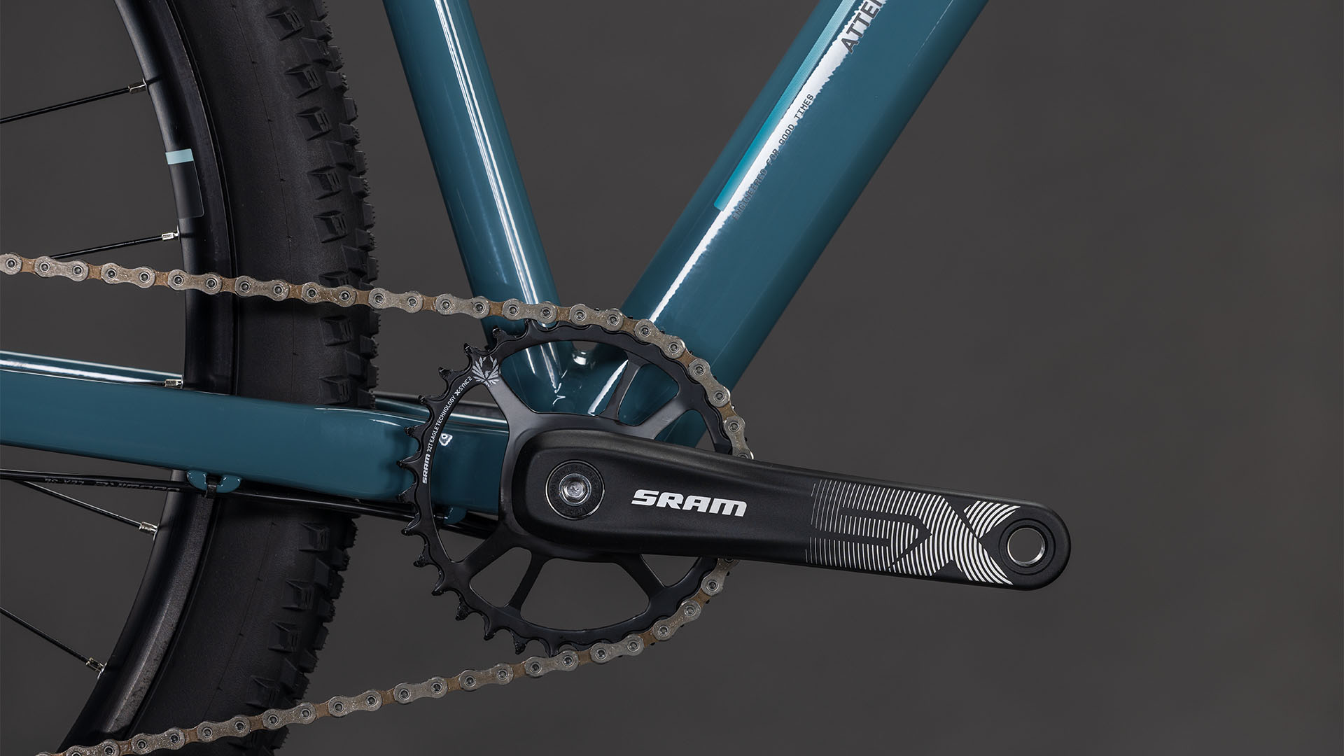 BICICLETA CUBE ATTENTION SLX STORM BLUE 2026 cadru XL (22") - roti 29 [4]