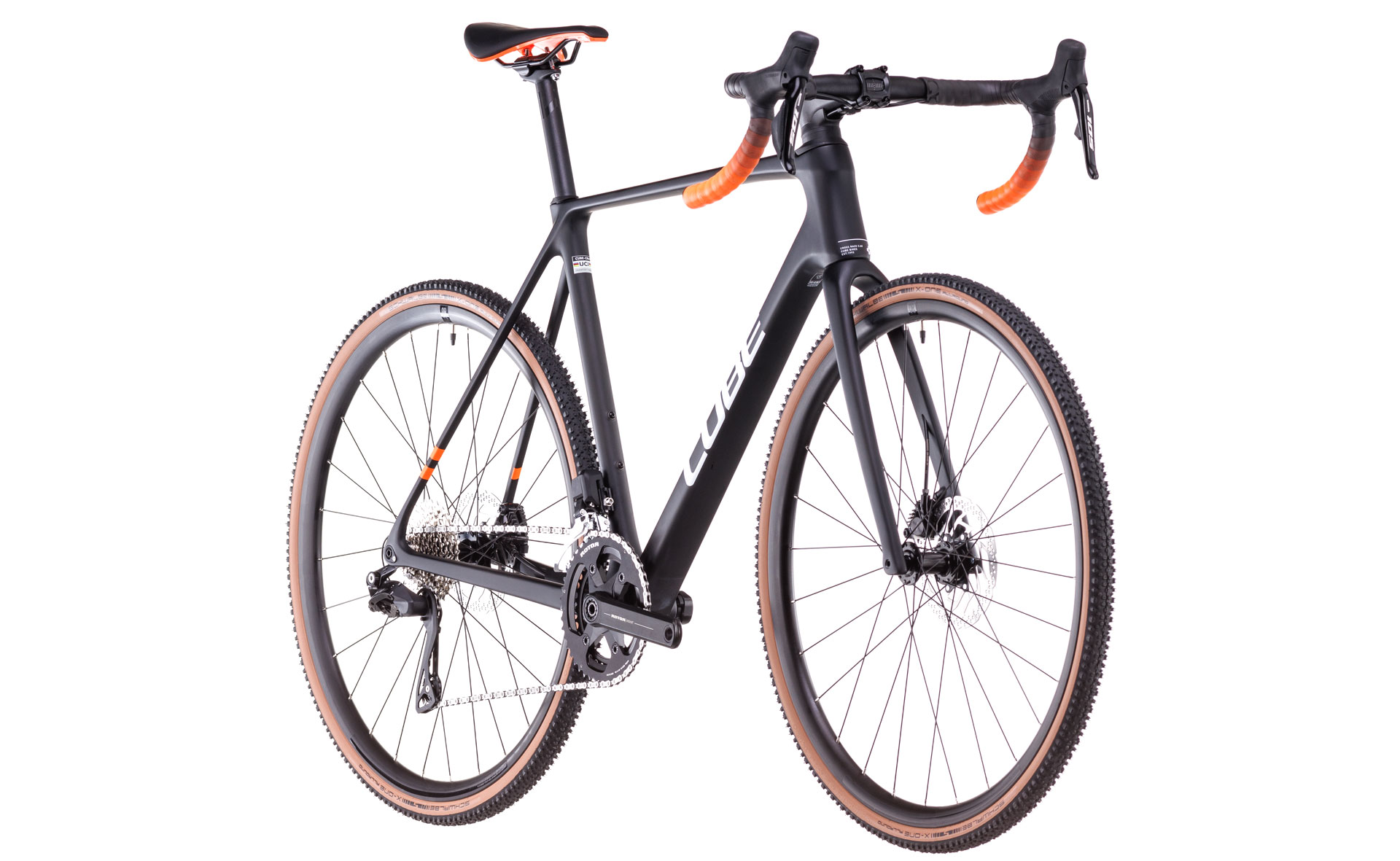 BICICLETA CUBE CROSS RACE C:62 PRO CARBON ORANGE 2025 61 cm [1]