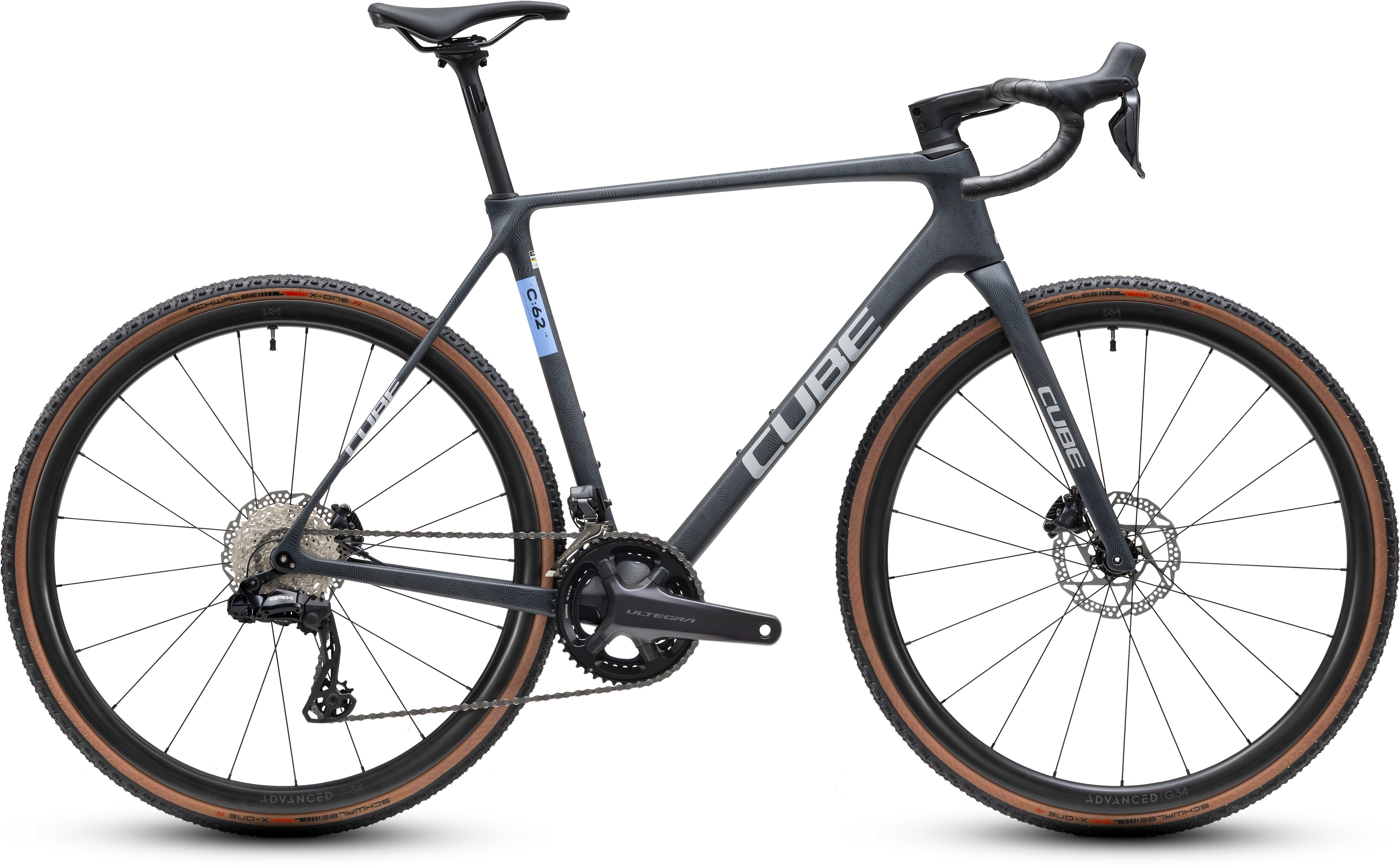 Ciclism - BICICLETA CUBE CROSS RACE C:62 RACE CARBON CRISSCROSS 2027 56 cm