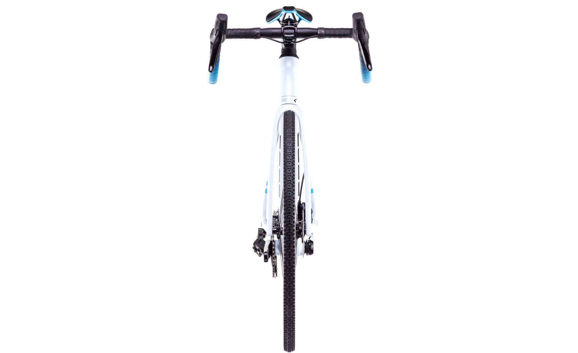 BICICLETA CUBE CROSS RACE C:62 RACE POLARWHITE BLUE 2025 58 cm [2]
