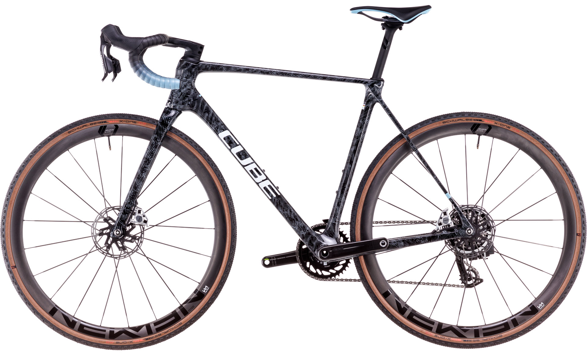 BICICLETA CUBE CROSS RACE C:68X SLT MATRIXBLACK BLUE 2025 56 cm [4]