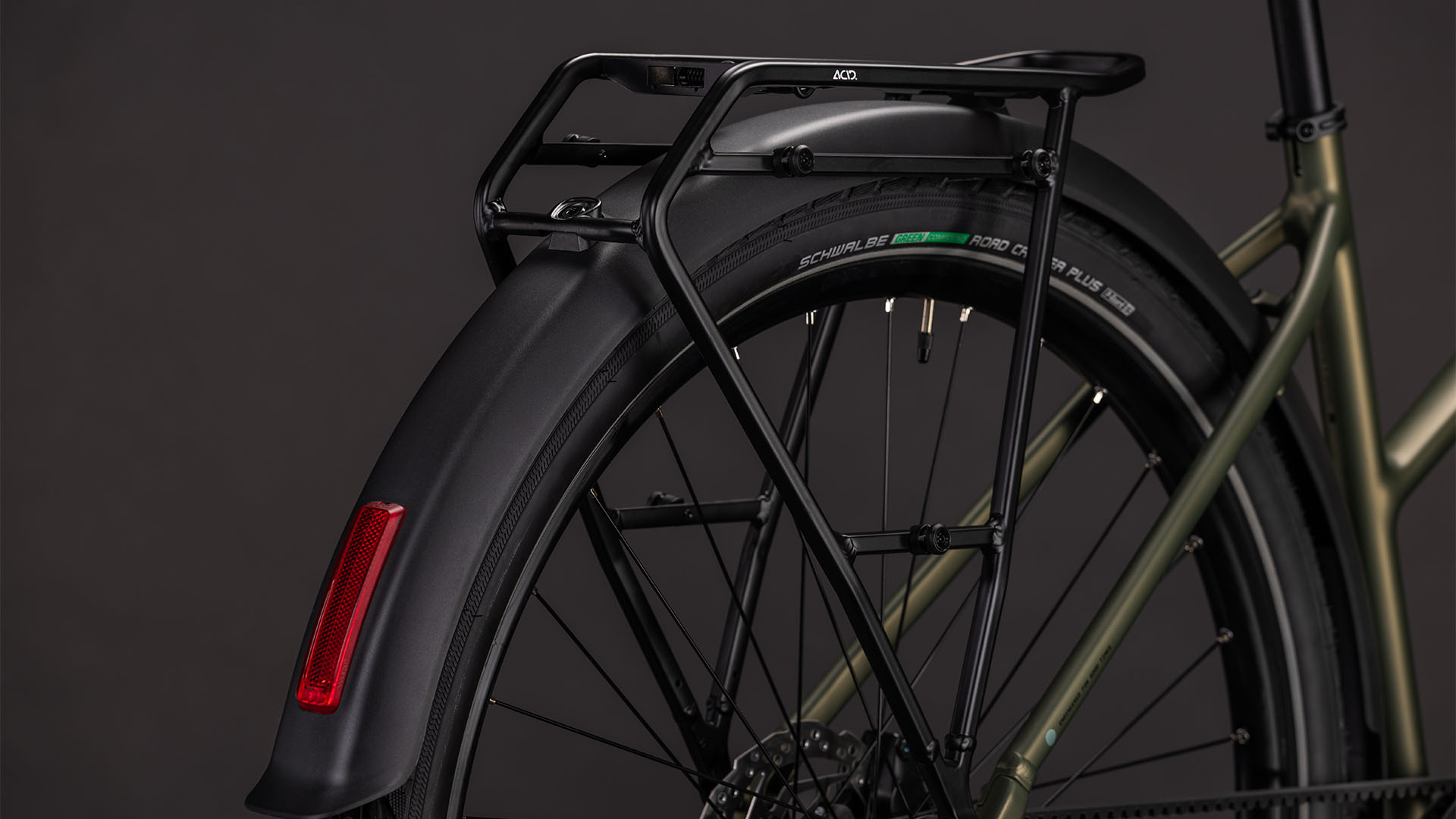 BICICLETA CUBE EDITOR ONE FE TRAPEZE REEDGREEN BLACK 2026 54 cm [2]