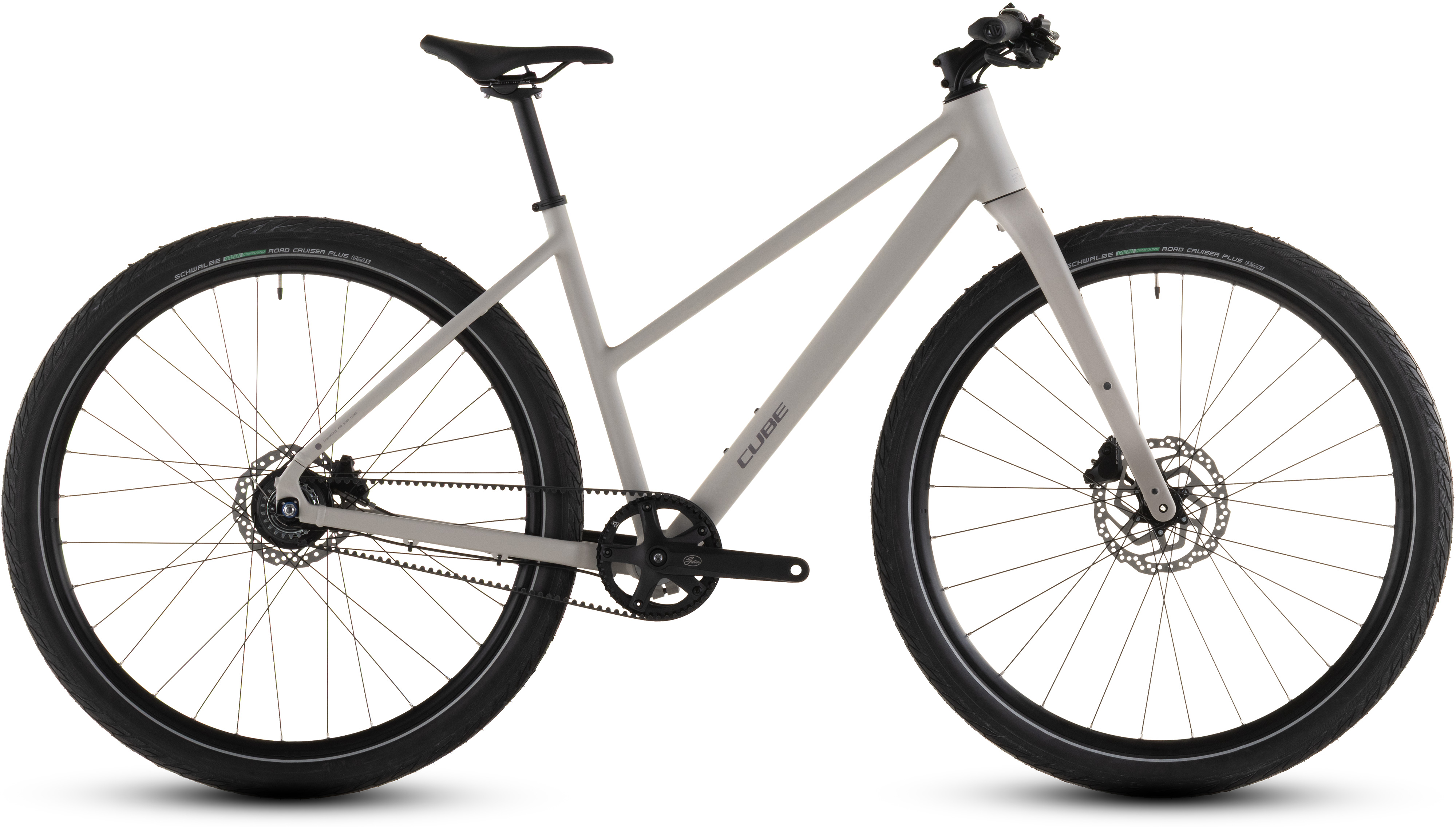 Ciclism - BICICLETA CUBE EDITOR PRO TRAPEZE OATGREY GREY 2026 50 cm