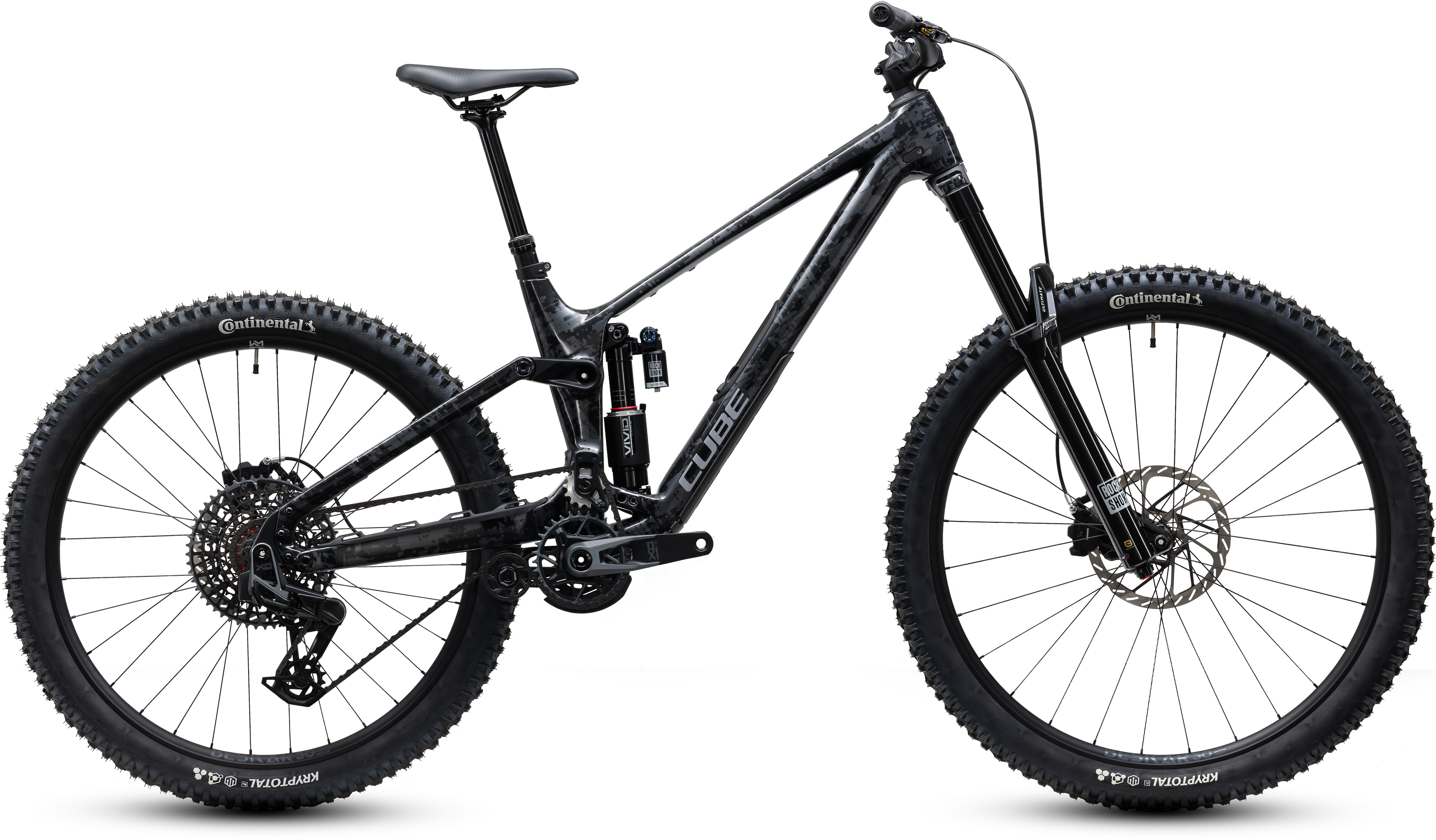 Ciclism - BICICLETA CUBE FRITZZ C:62 SUPER TM GRAPHITEGLITCH GREY 2027 S