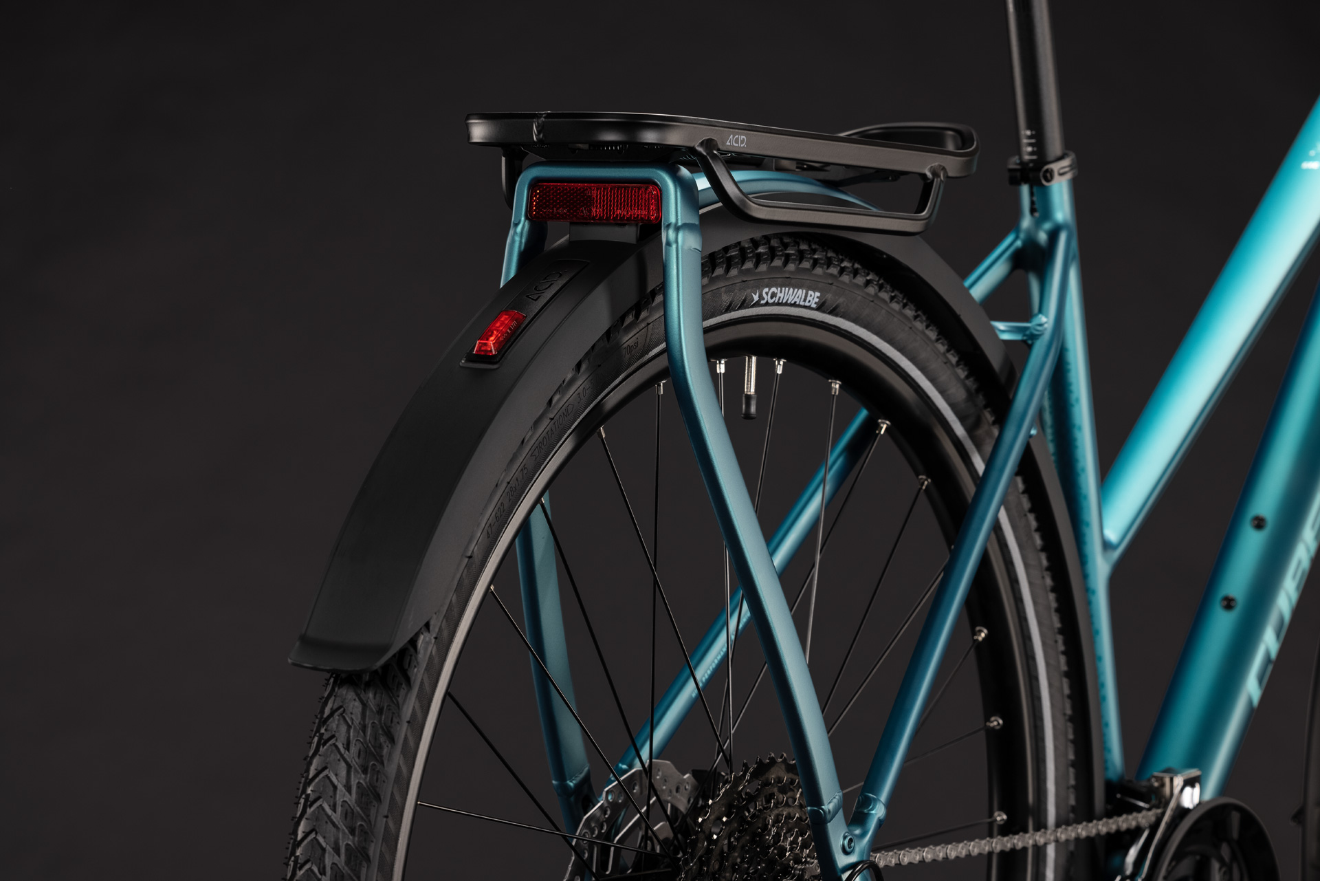 BICICLETA CUBE KATHMANDU EXC TRAPEZE METALLICPETROL SEA 2027 46 cm [3]
