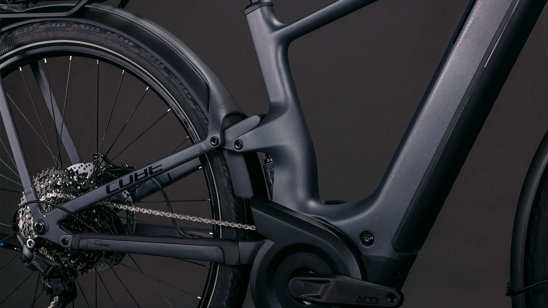 BICICLETA CUBE KATHMANDU HYBRID ONE11 HPC PRO 800 SLABGREY BLACK 2026 58 cm [3]