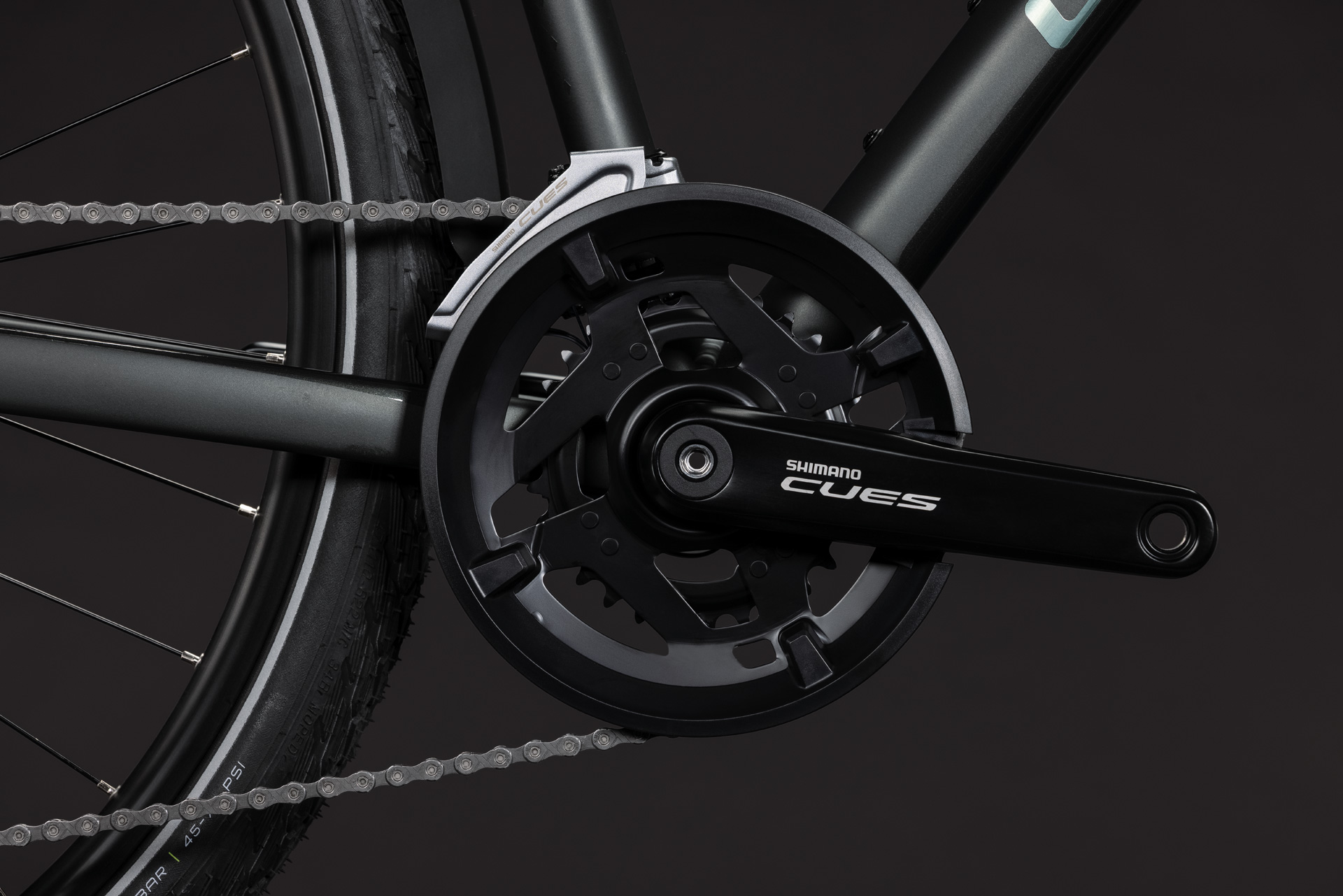 BICICLETA CUBE KATHMANDU ONE TRAPEZE BLACKFOREST CHROME 2027 50 cm [2]