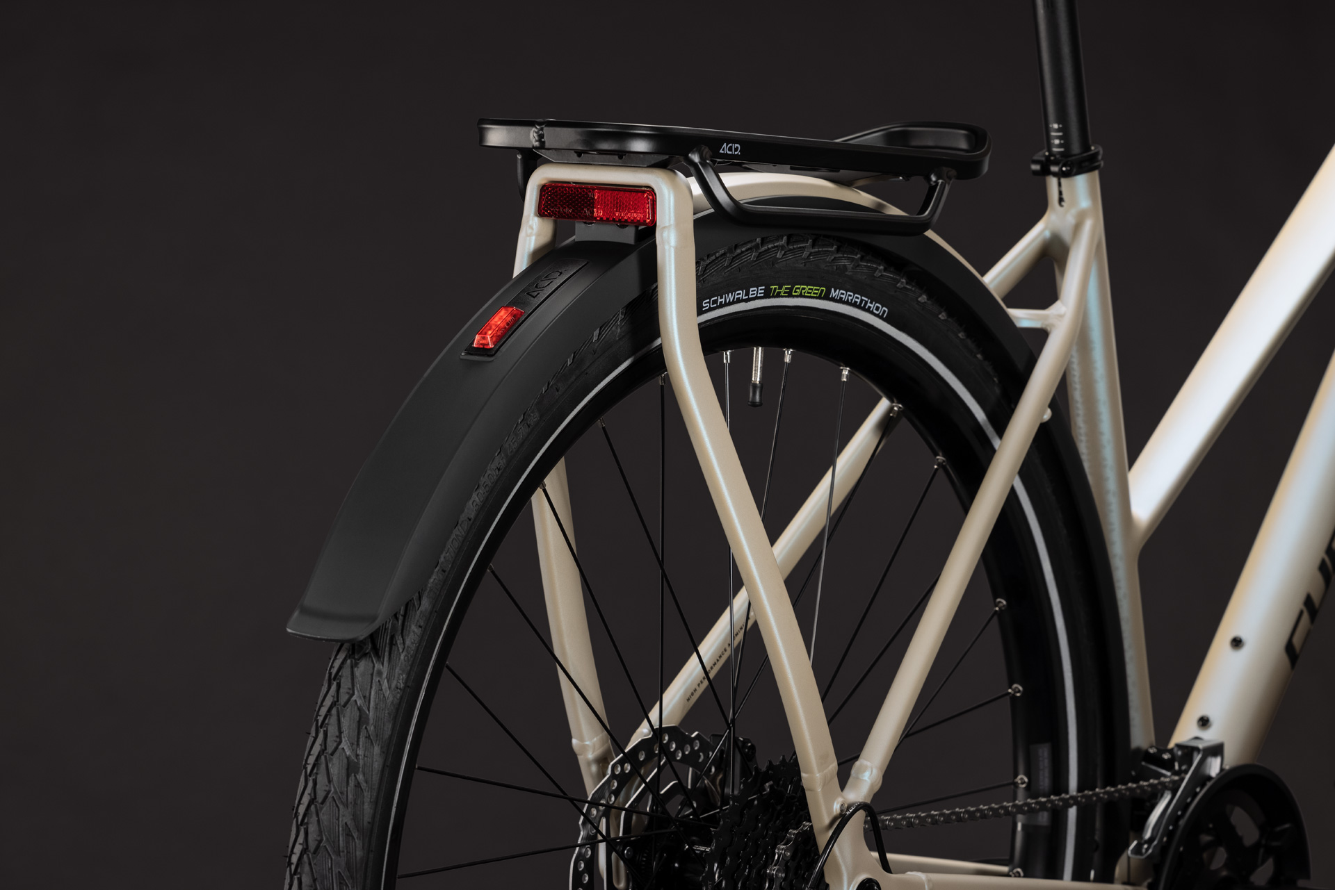 BICICLETA CUBE KATHMANDU ONE TRAPEZE GLINTSAND BLACK 2027 54 cm [4]