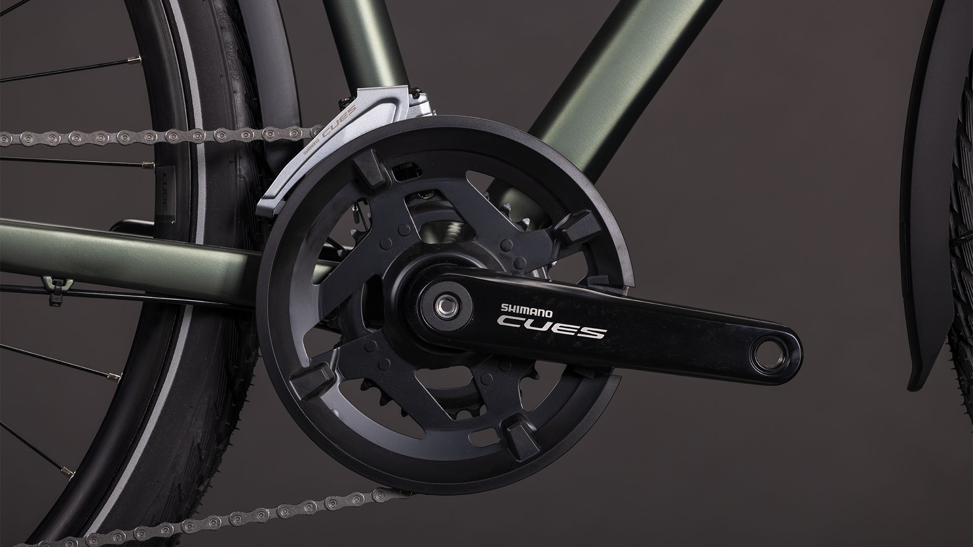 BICICLETA CUBE KATHMANDU ONE TRAPEZE SAGEBRUSHGREEN GREEN 2026 54 cm [4]