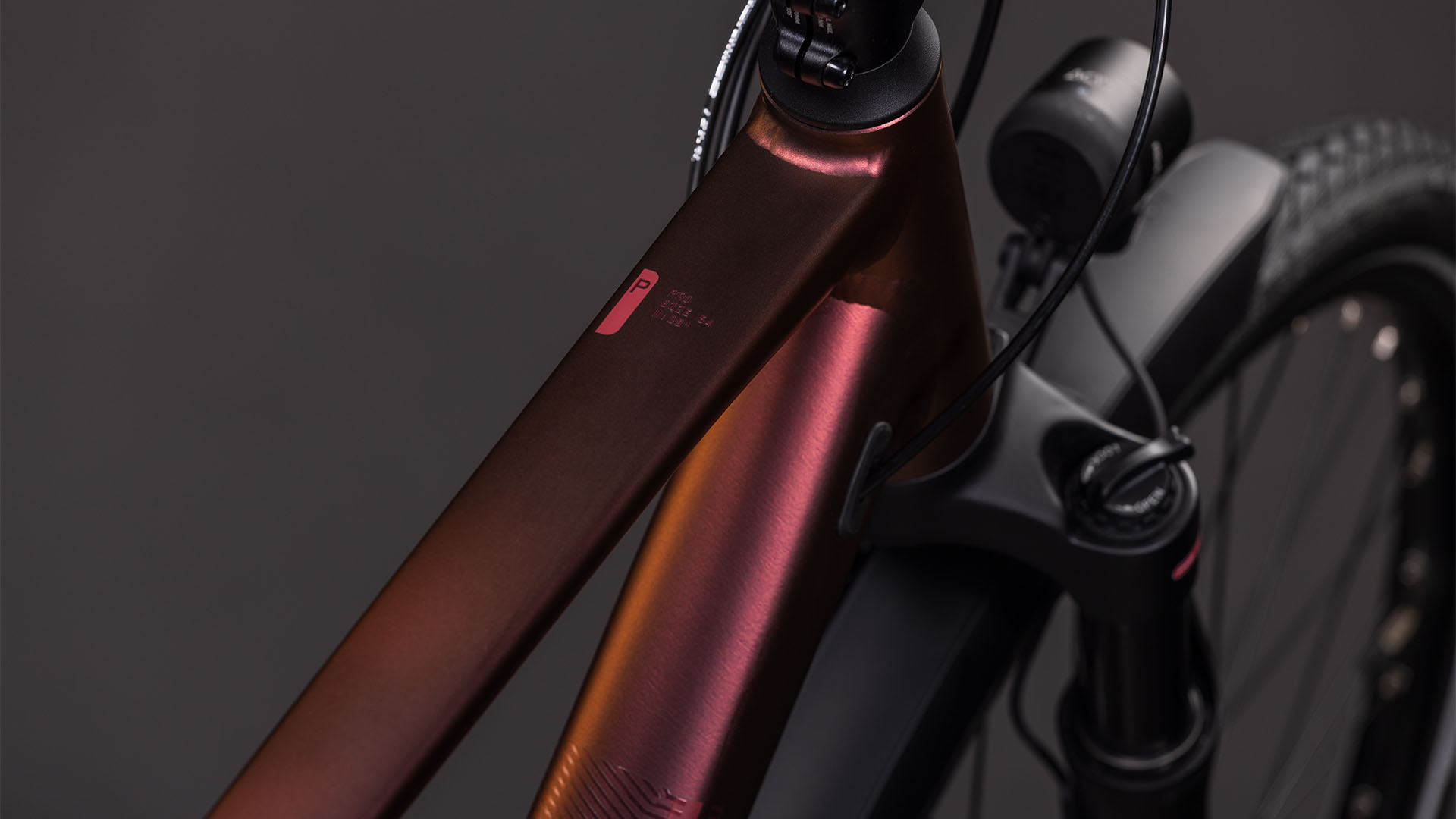 BICICLETA CUBE KATHMANDU PRO SUNGLOW PRIZM 2026 50 cm [1]