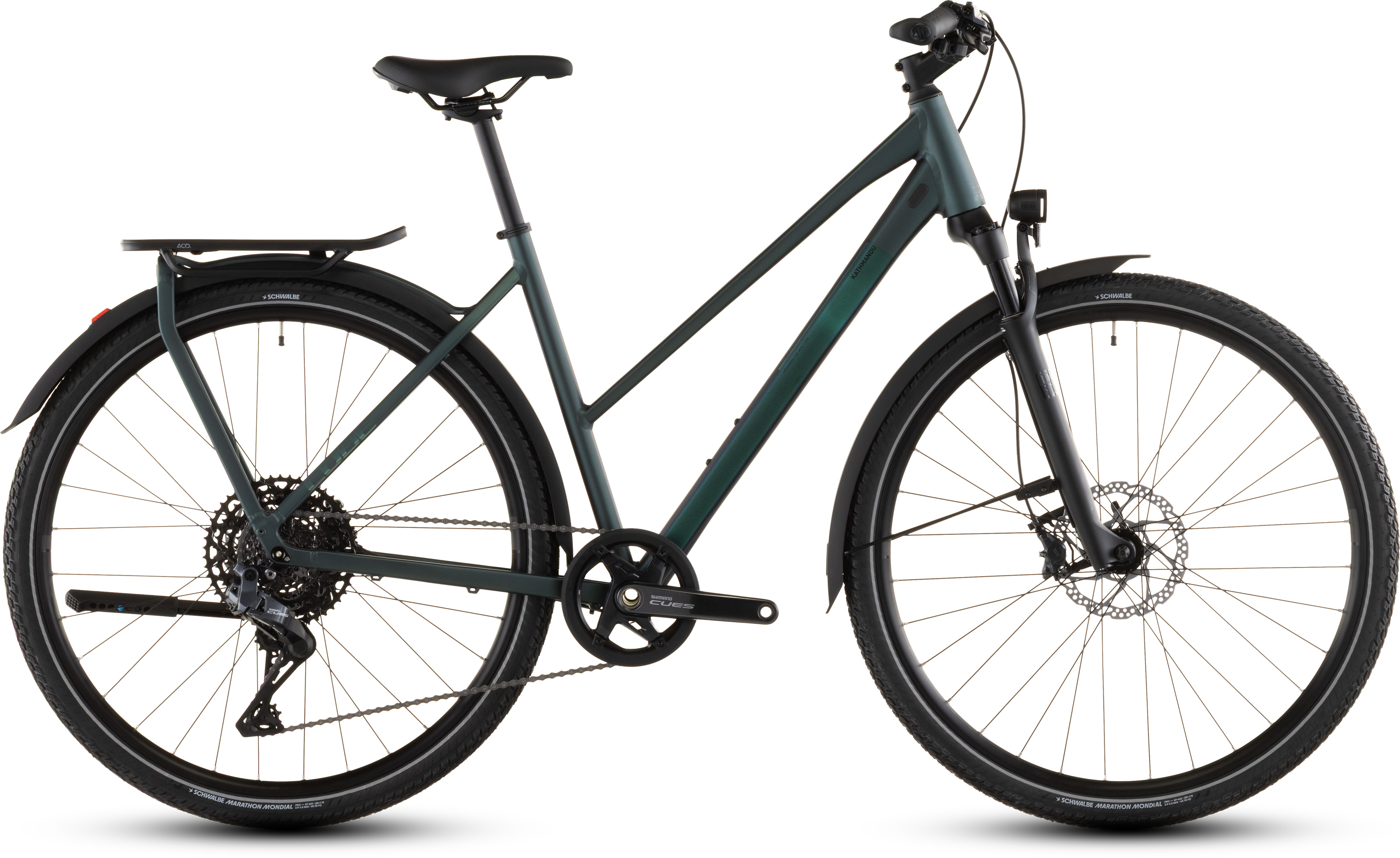 Ciclism - BICICLETA CUBE KATHMANDU SLT TRAPEZE DUSKWOOD GOBLIN 2026 46 cm