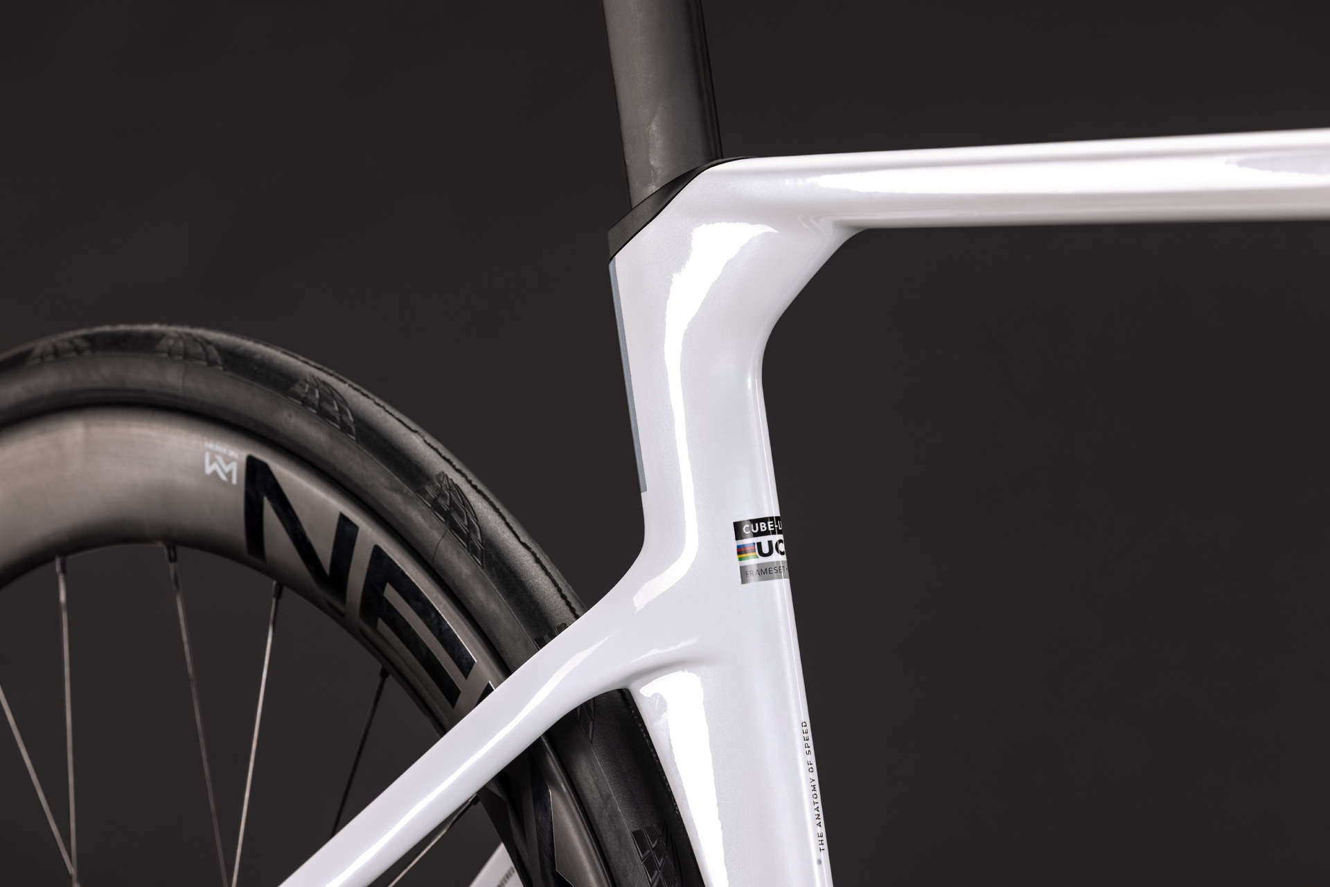 BICICLETA CUBE LITENING AERO C:68X PRO CHALKY BLACK 2027 60 cm [4]