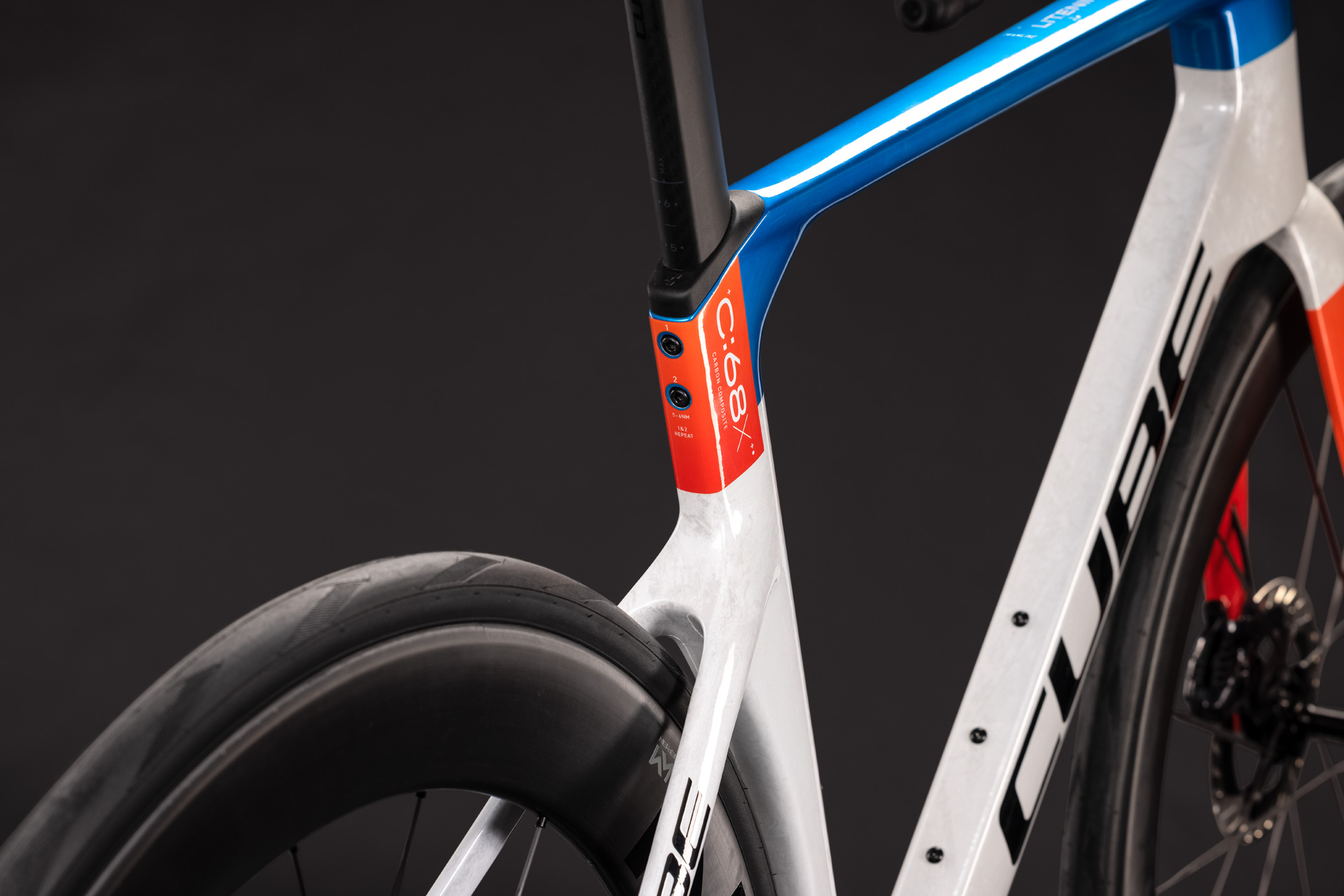 BICICLETA CUBE LITENING AERO C:68X SLT TEAMLINE 2027 58 cm [3]