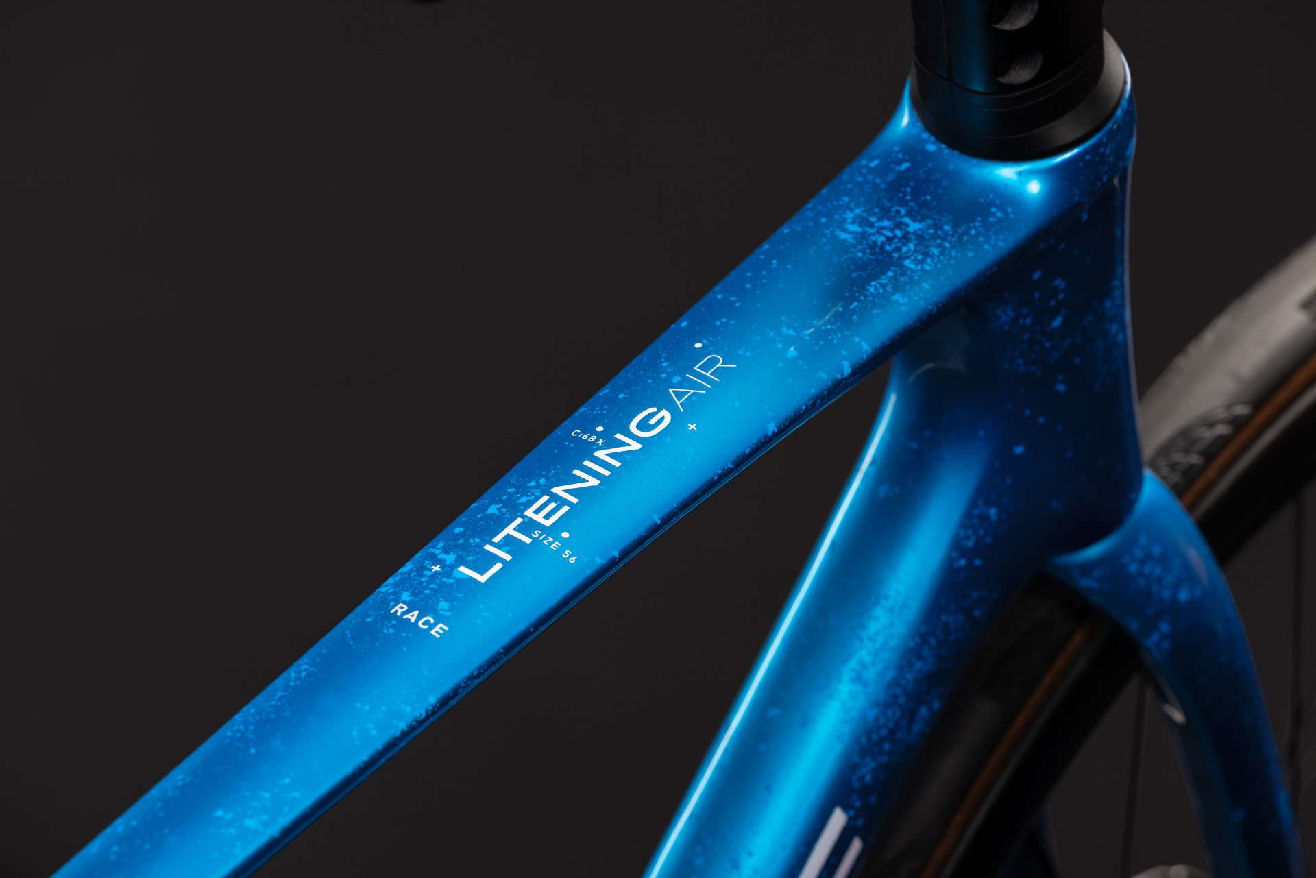 BICICLETA CUBE LITENING AIR C:68X RACE BLUETWISTER PRIZM 2027 58 cm [1]