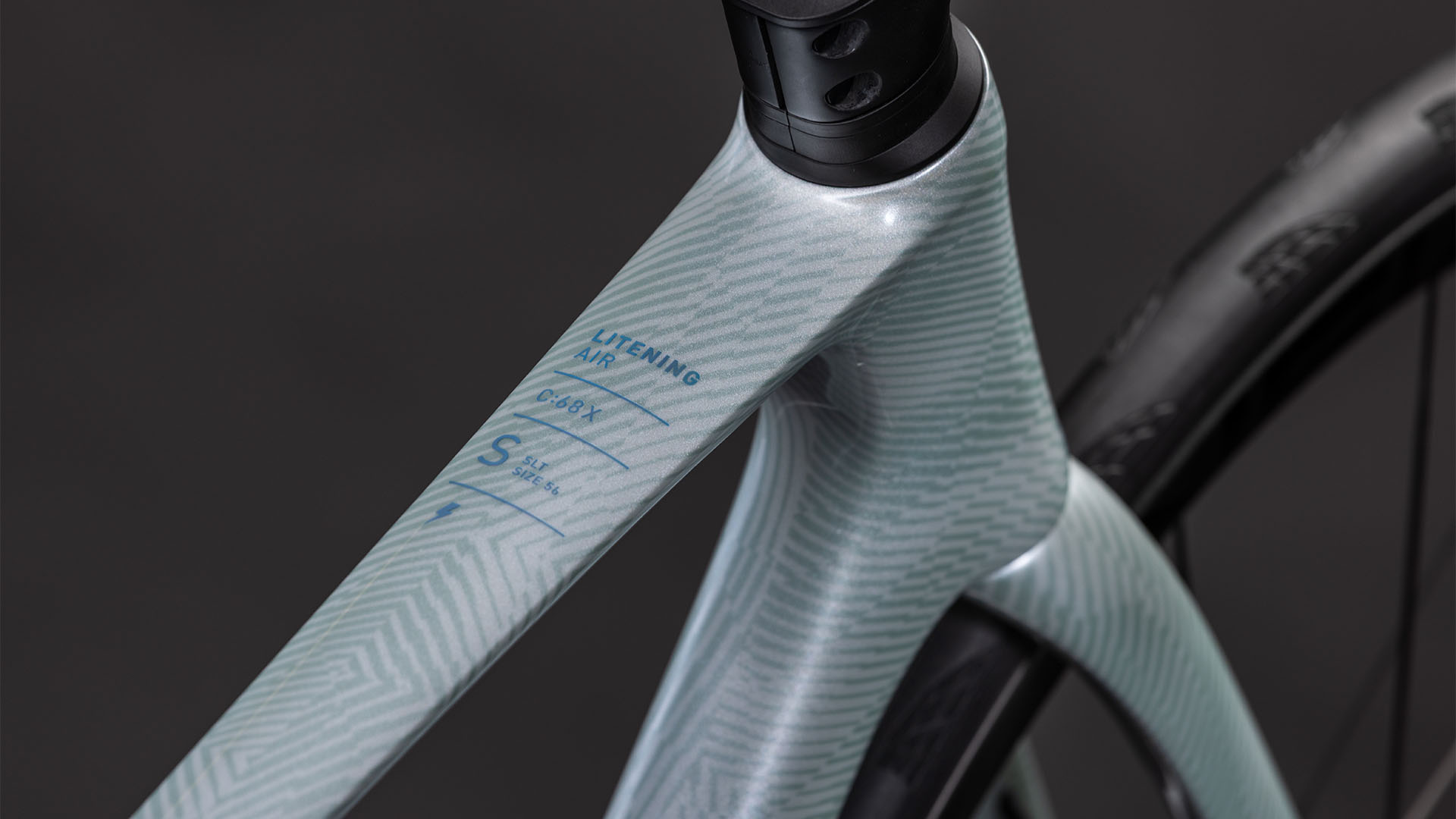 BICICLETA CUBE LITENING AIR C:68X SLT XENONGRID GREEN 2026 54 cm [1]