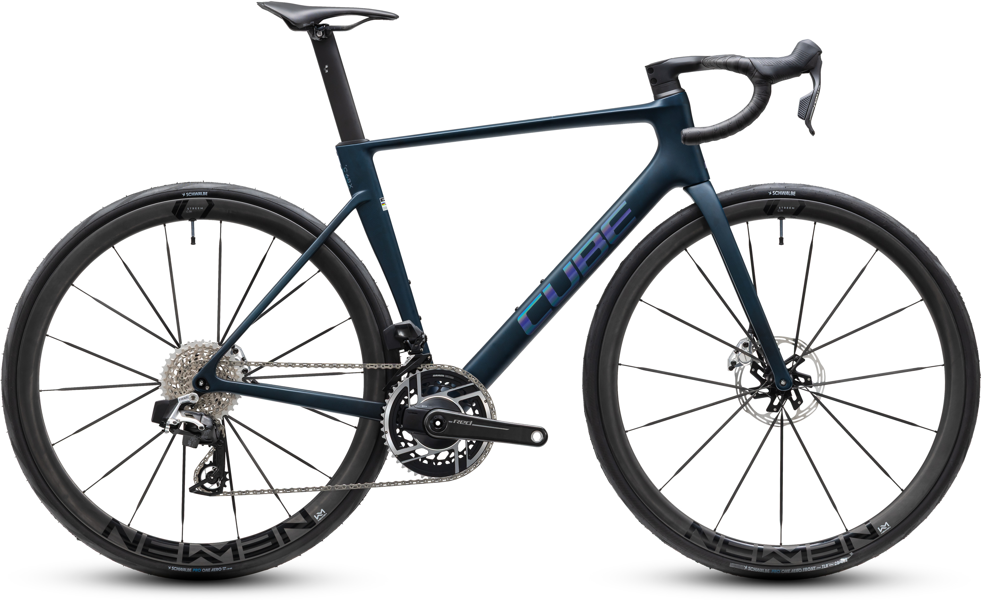 Ciclism - BICICLETA CUBE LITENING AIR C:68X SLX LIQUIDBLUE CRISSCROSS 2027 54 cm