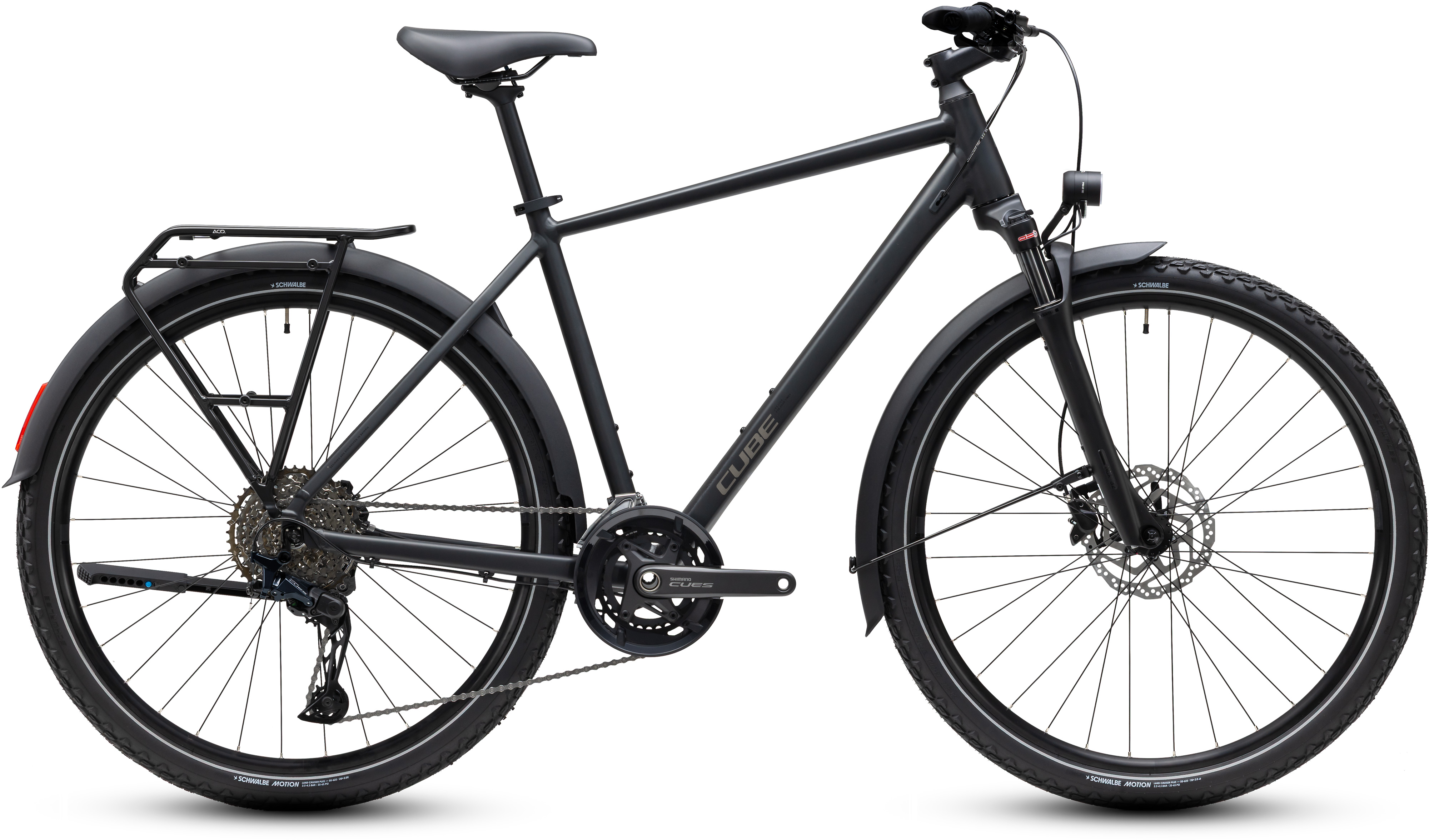 Ciclism - BICICLETA CUBE NATURE EXC FE GREY CHROME 2027 58 cm
