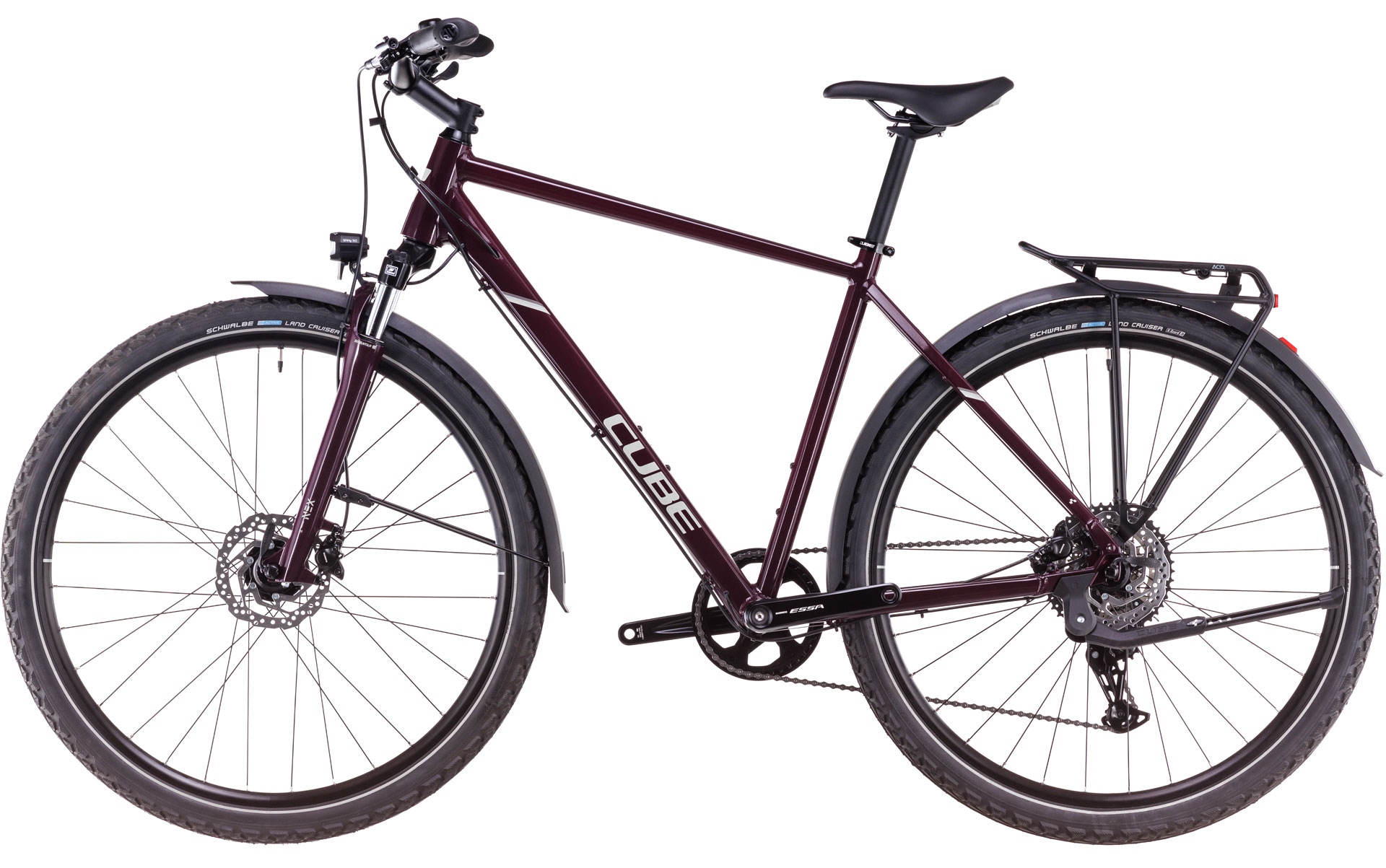 BICICLETA CUBE NATURE ONE ALLROAD AMARONE LUNAR 2025 54 cm [4]