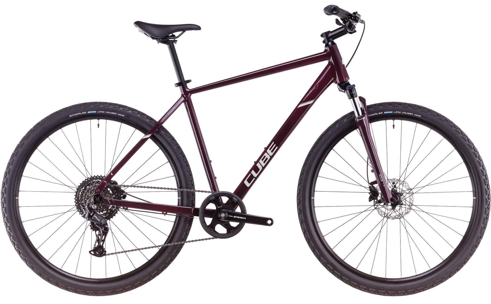 Ciclism - BICICLETA CUBE NATURE ONE AMARONE LUNAR 2025 62 cm