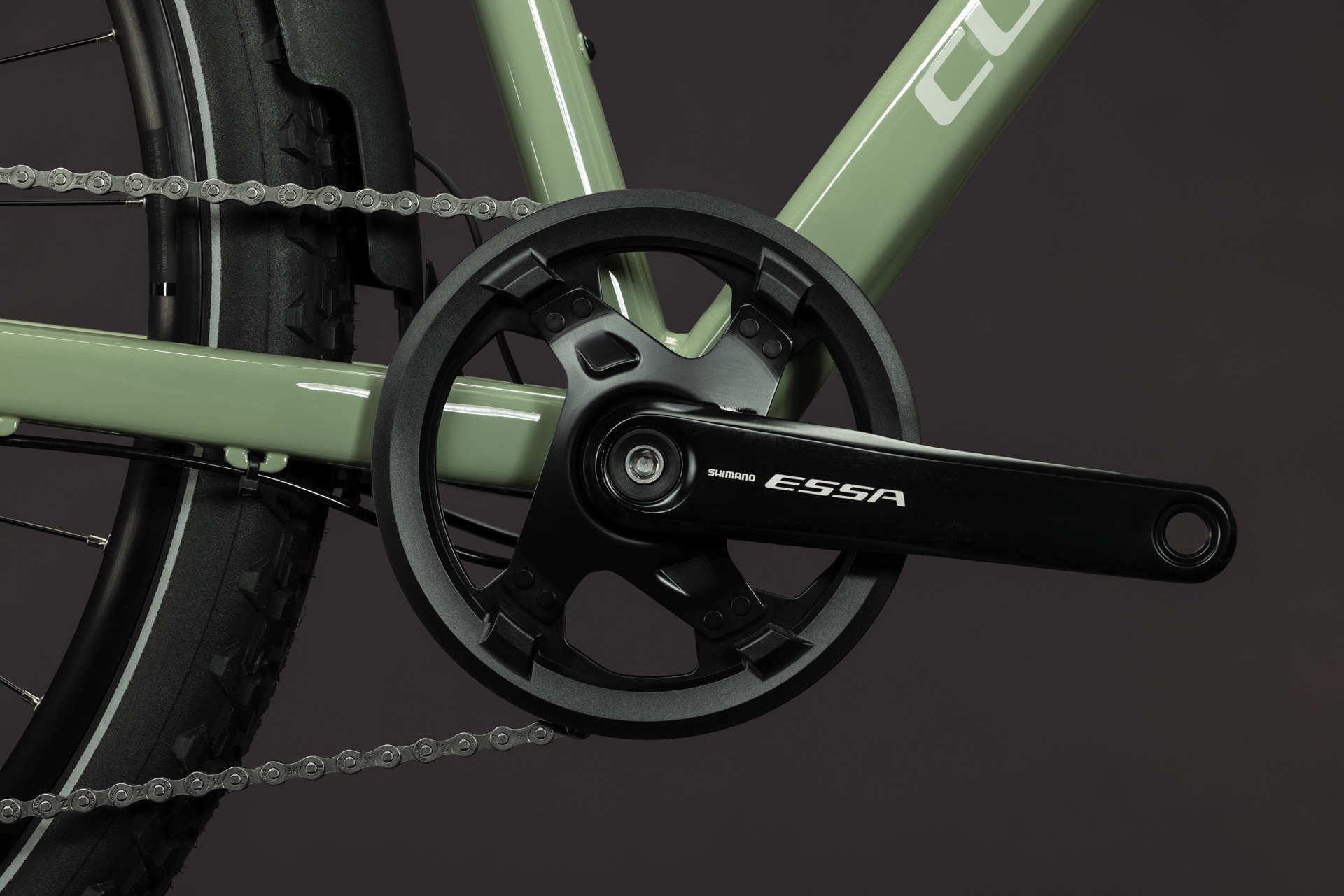 BICICLETA CUBE NATURE ONE FE ALMONDGREEN'GREEN 2027 62 cm [1]