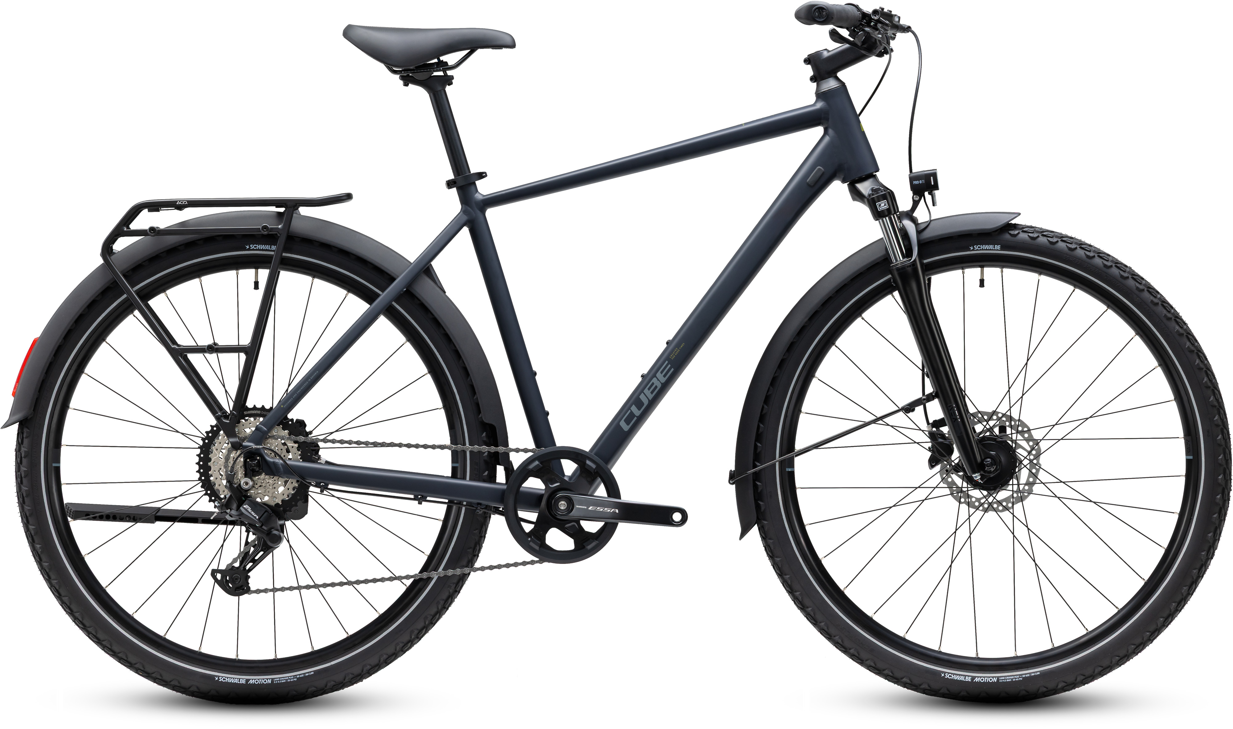 Ciclism - BICICLETA CUBE NATURE ONE FE INK GREY 2027 50 cm