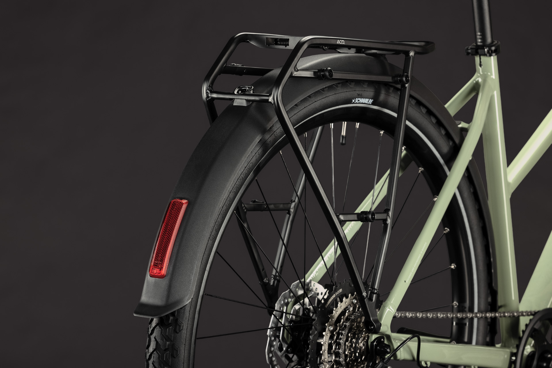 BICICLETA CUBE NATURE ONE FE TRAPEZE ALMONDGREEN'GREEN 2027 54 cm [3]