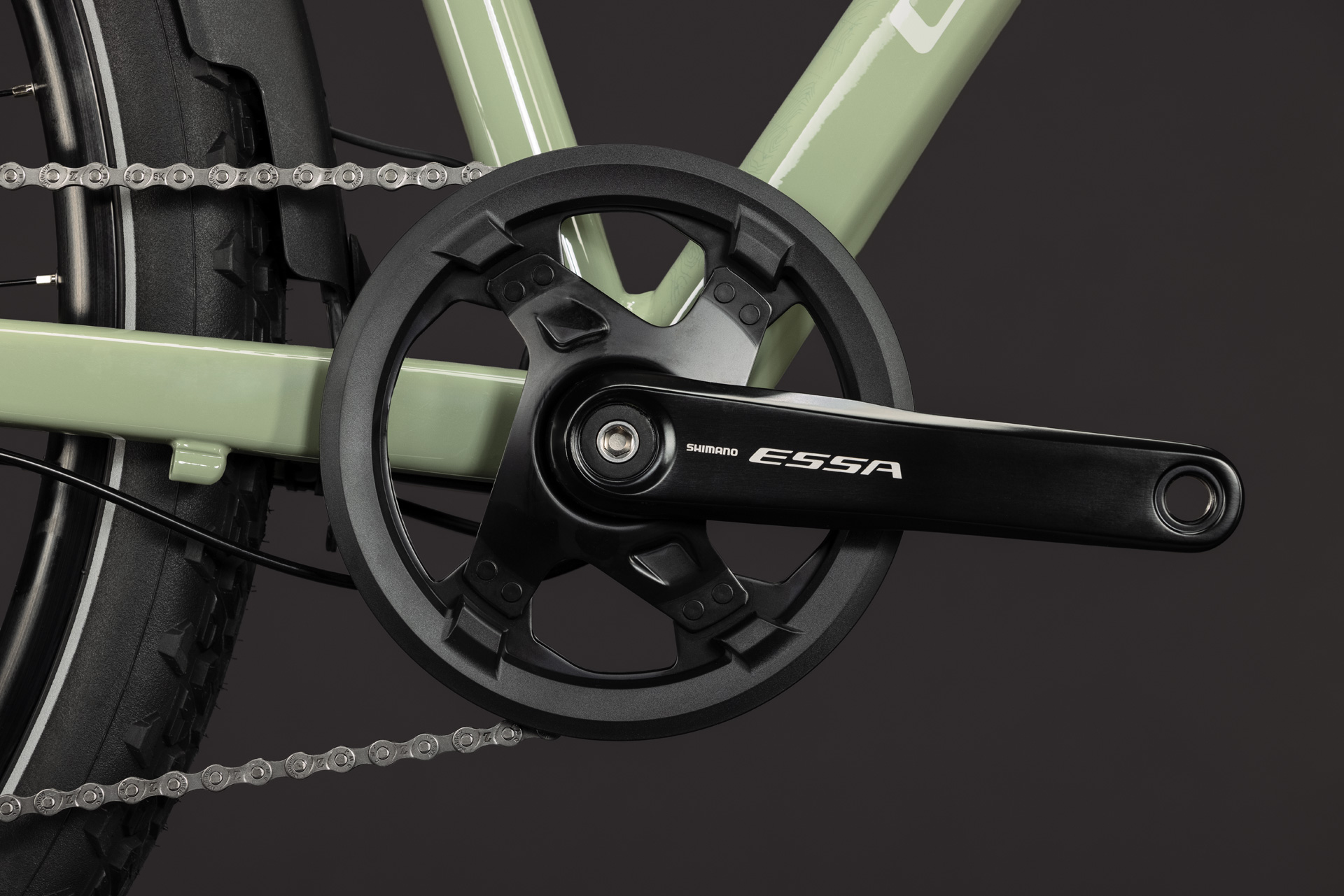 BICICLETA CUBE NATURE ONE FE TRAPEZE ALMONDGREEN'GREEN 2027 54 cm [2]