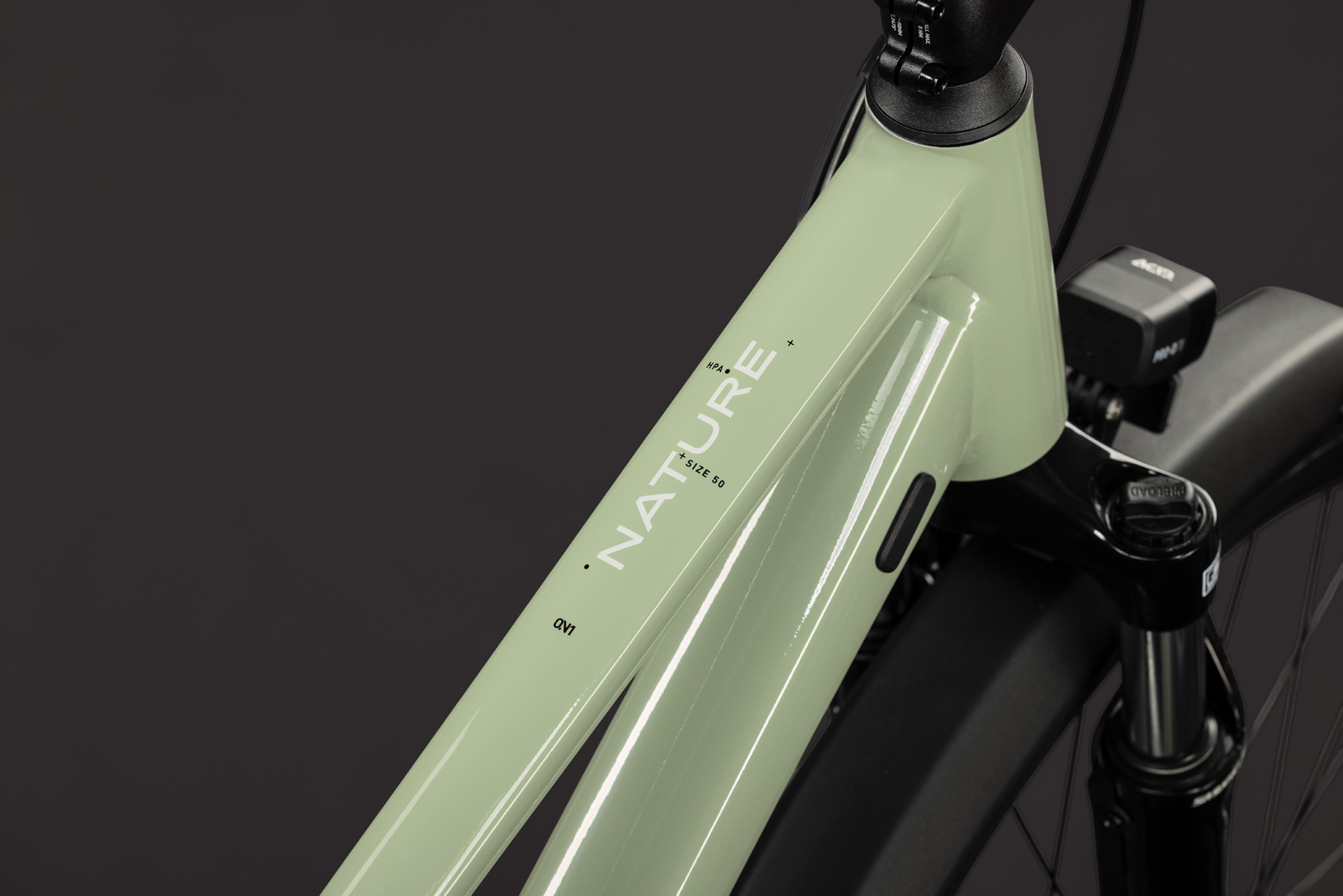 BICICLETA CUBE NATURE ONE FE TRAPEZE ALMONDGREEN'GREEN 2027 54 cm [1]
